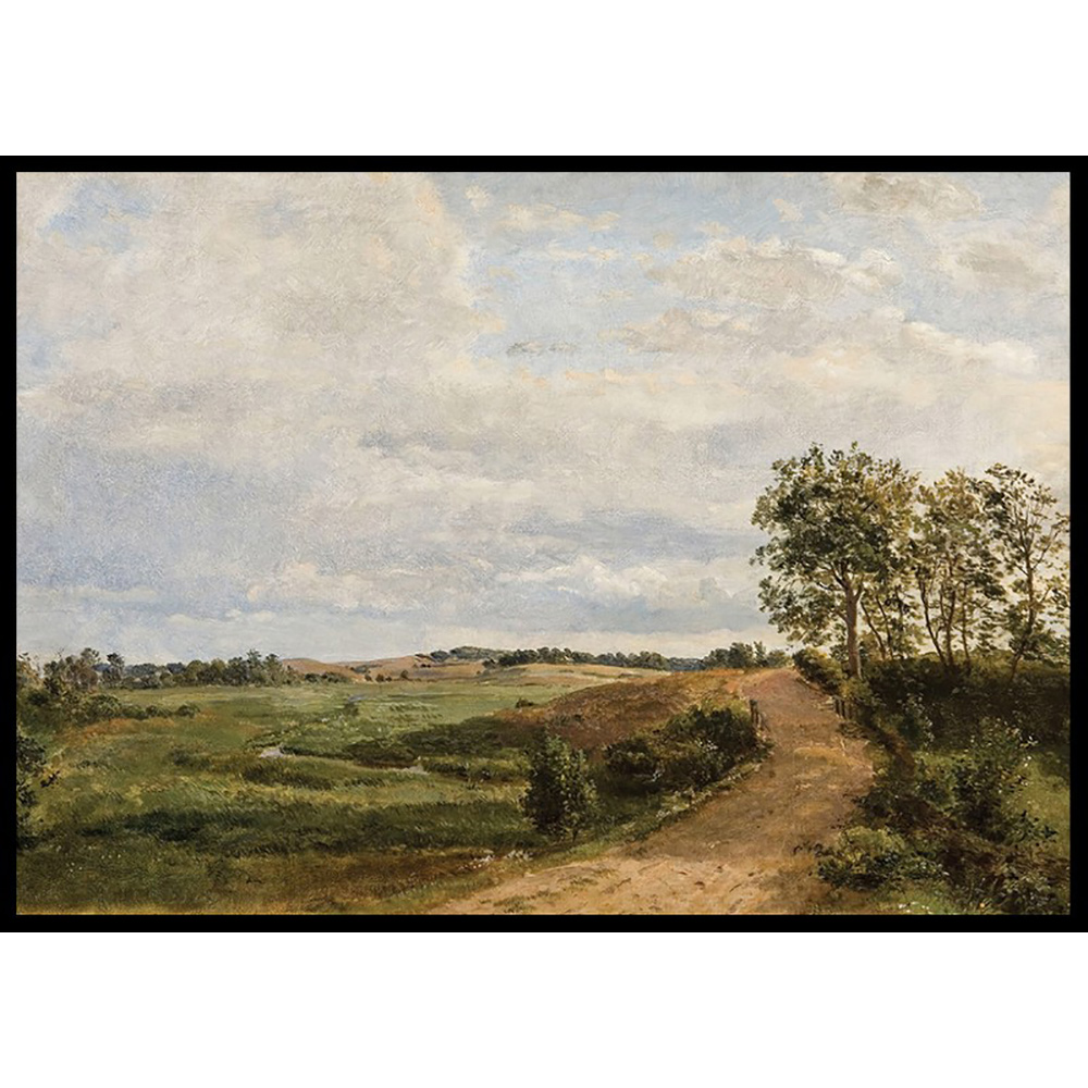 Poster Gallerix Road Across The Hills By Dankvart Dreyer