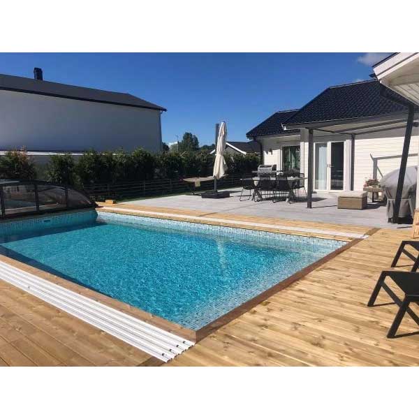 Pooltak Nordenspa Lillehammer 3,22 x 6,47 Klarplast