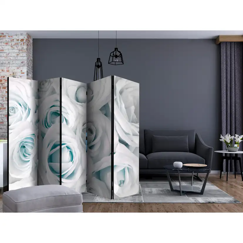 Rumsavdelare Arkiio Satin Rose Turquoise II 225x172 cm