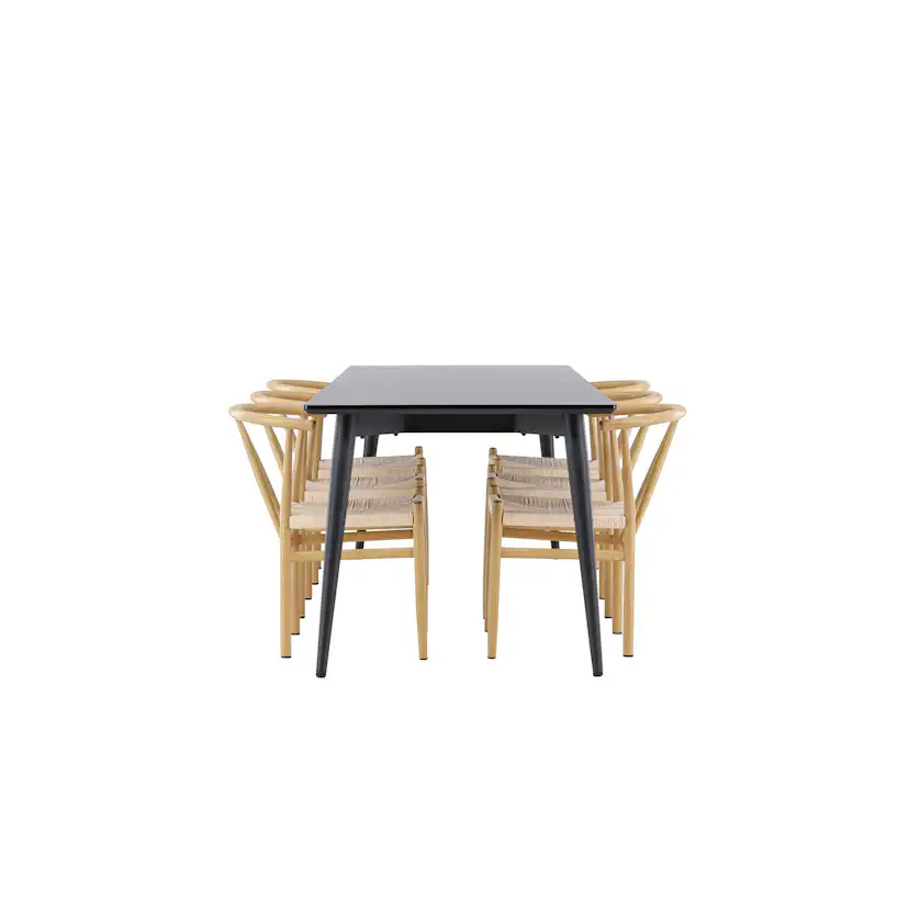 Matgrupp Venture Home Ellis 230 med 6 st Alfons Stolar
