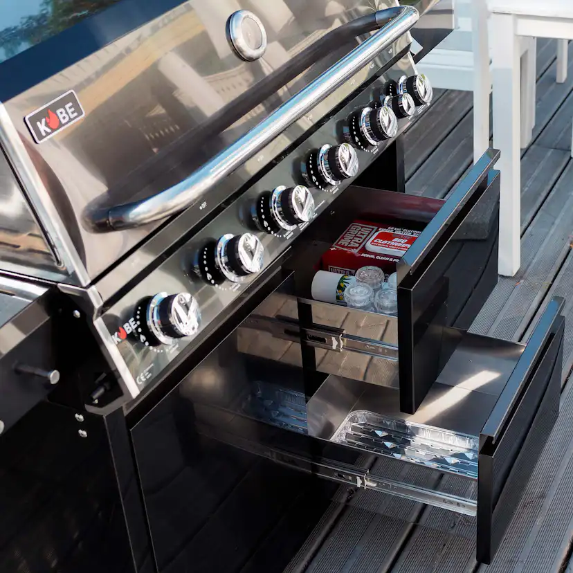 Gasolgrill Kobe Premium 6+1 PRE Svart