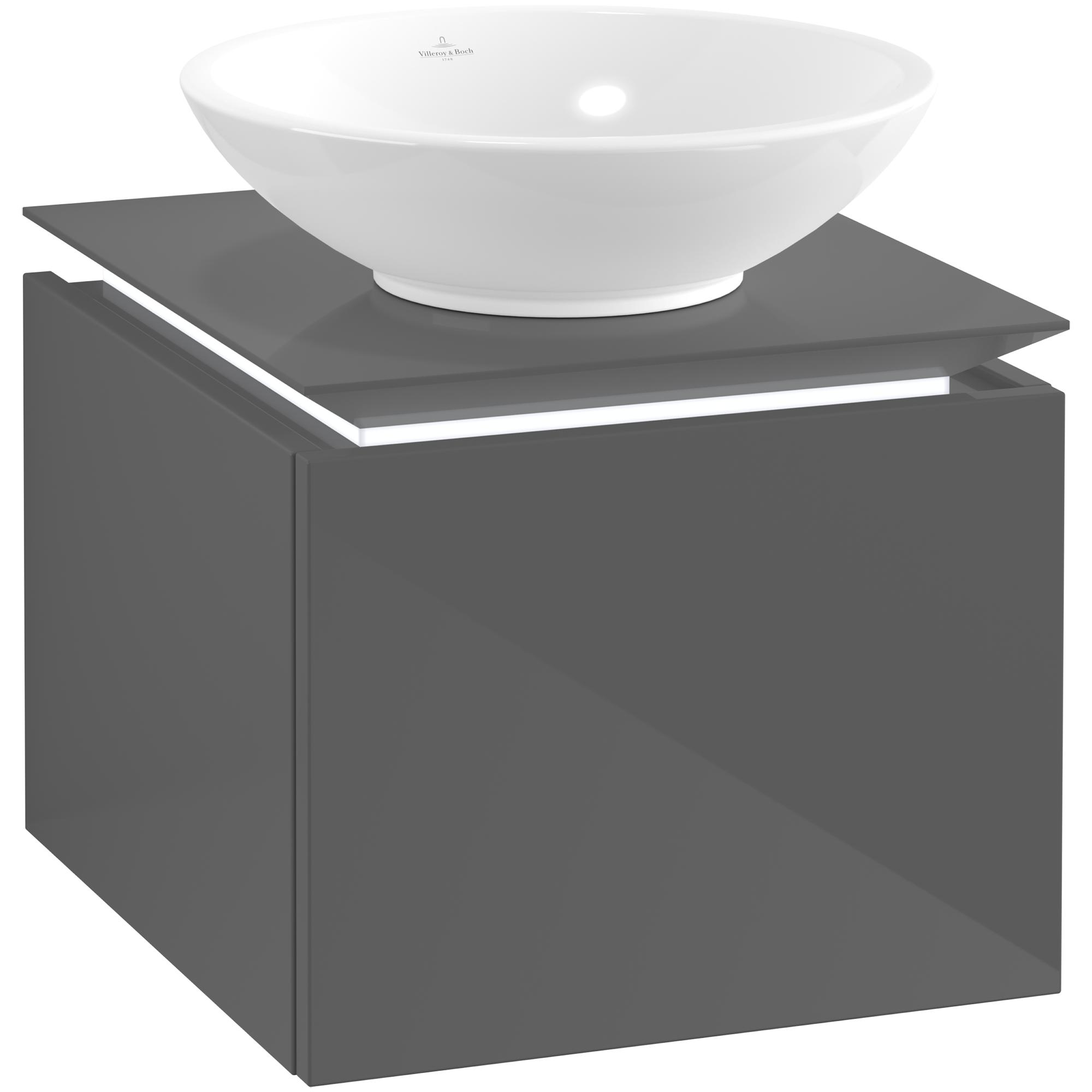 Tvättställsskåp Villeroy & Boch Legato Kompakt 450 med 1 Låda för Ytmonterat Tvättställ