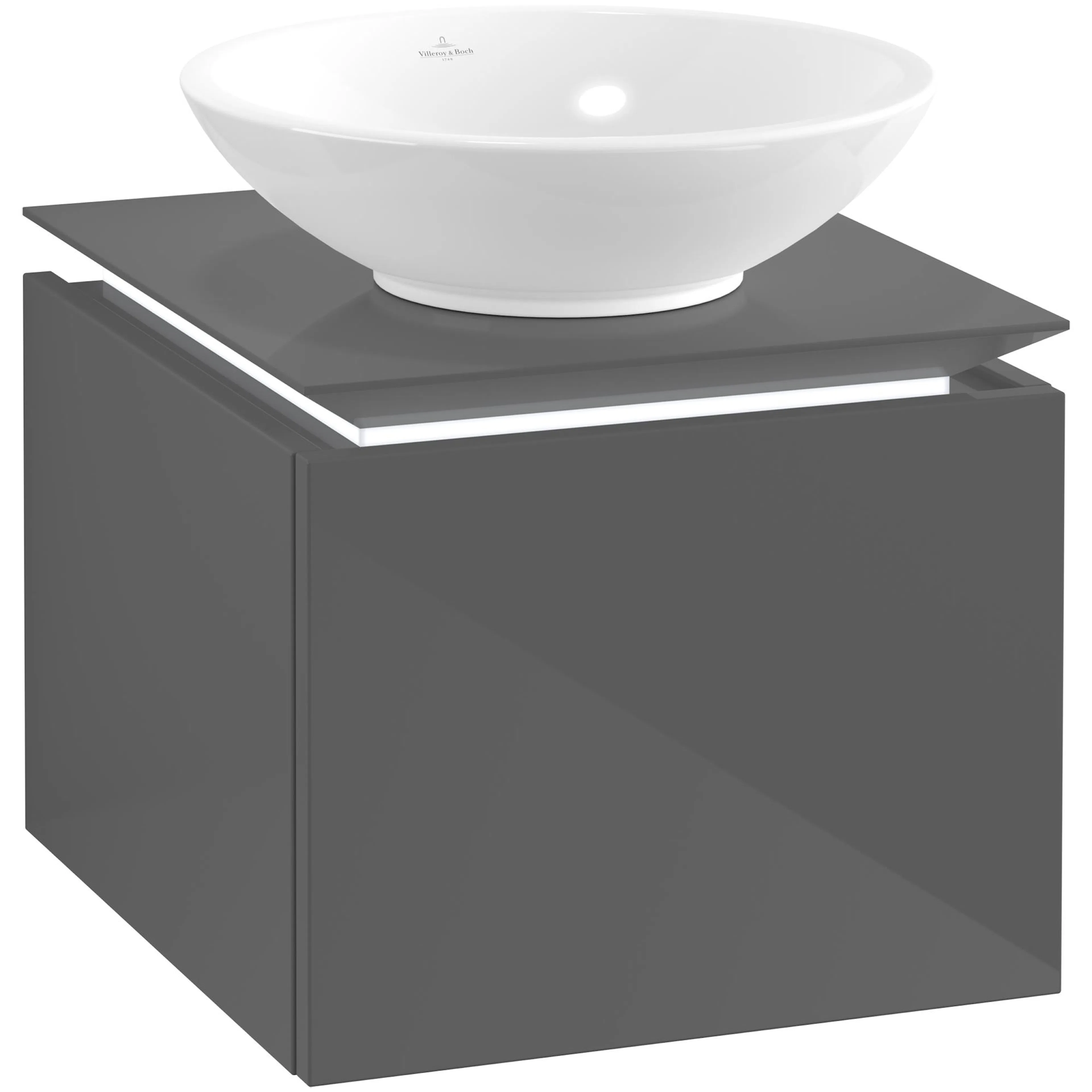 Tvättställsskåp Villeroy & Boch Legato Kompakt 450 med 1 Låda för Ytmonterat Tvättställ