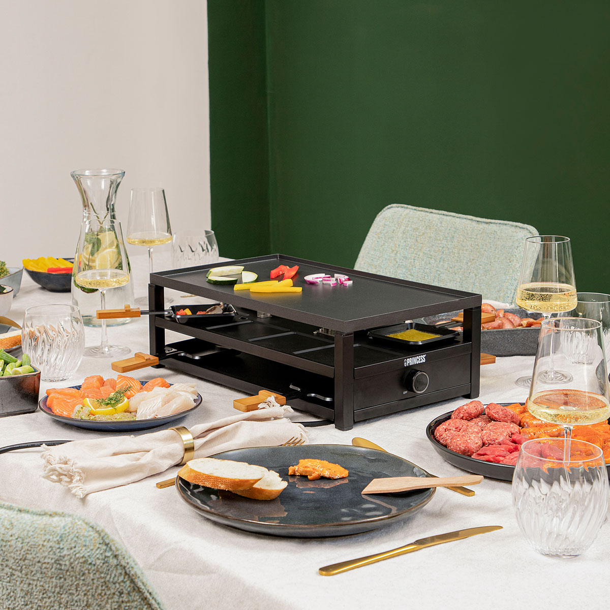 Raclette Princess 162655 För 8 Personer