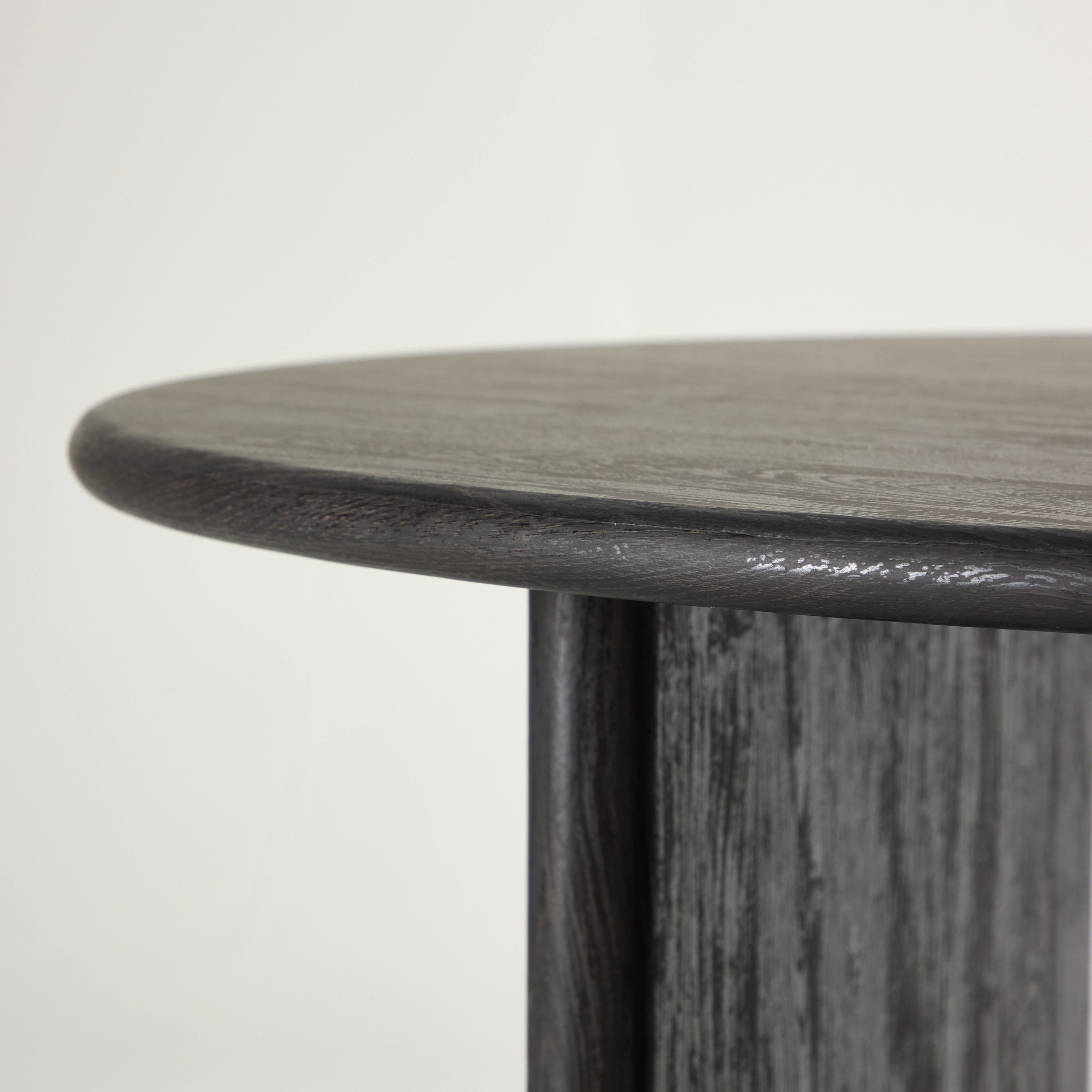 Björholmen Dining Table ⌀120 - Black  / FSC 100% Vittvätt