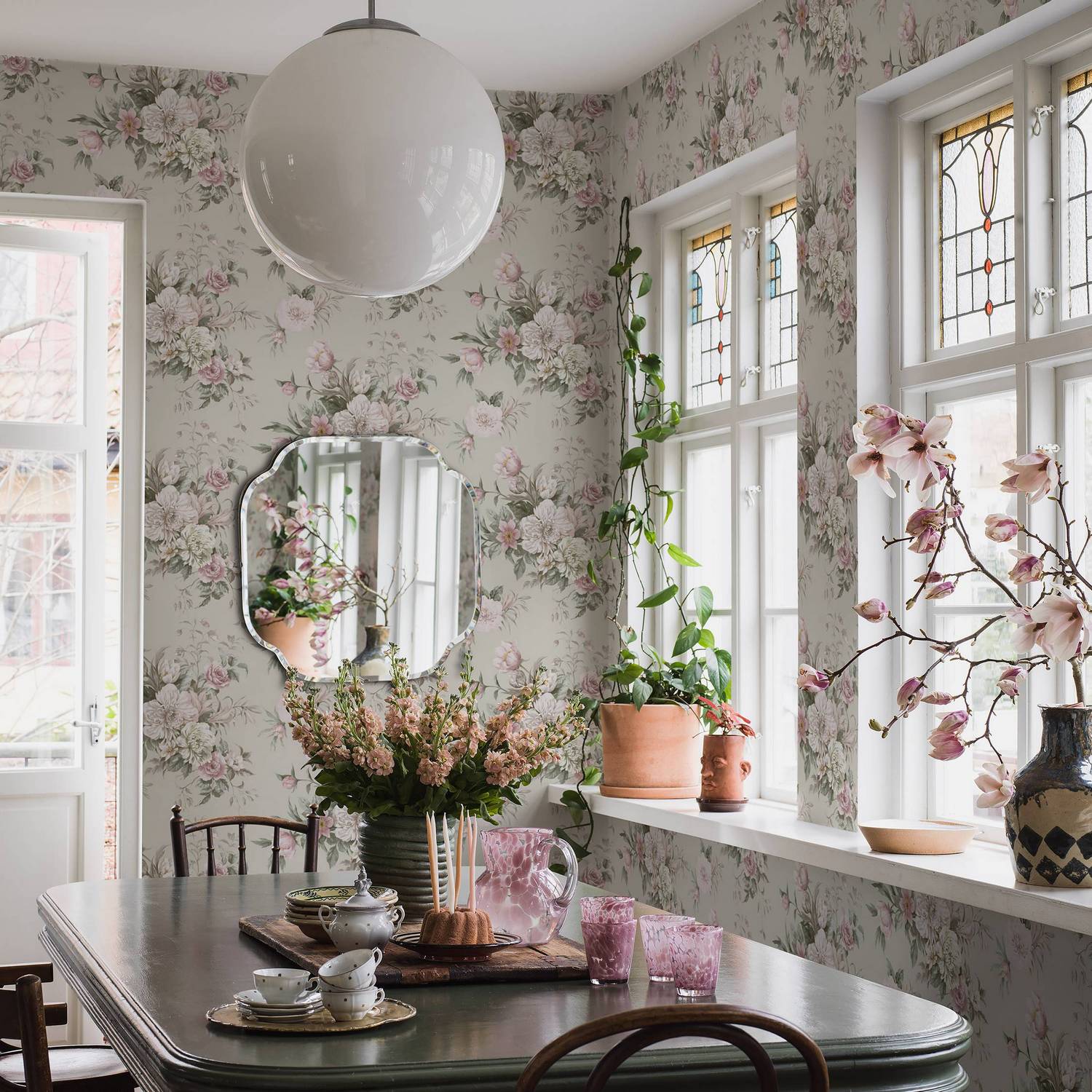 Tapet Boråstapeter Floral Charm 4252