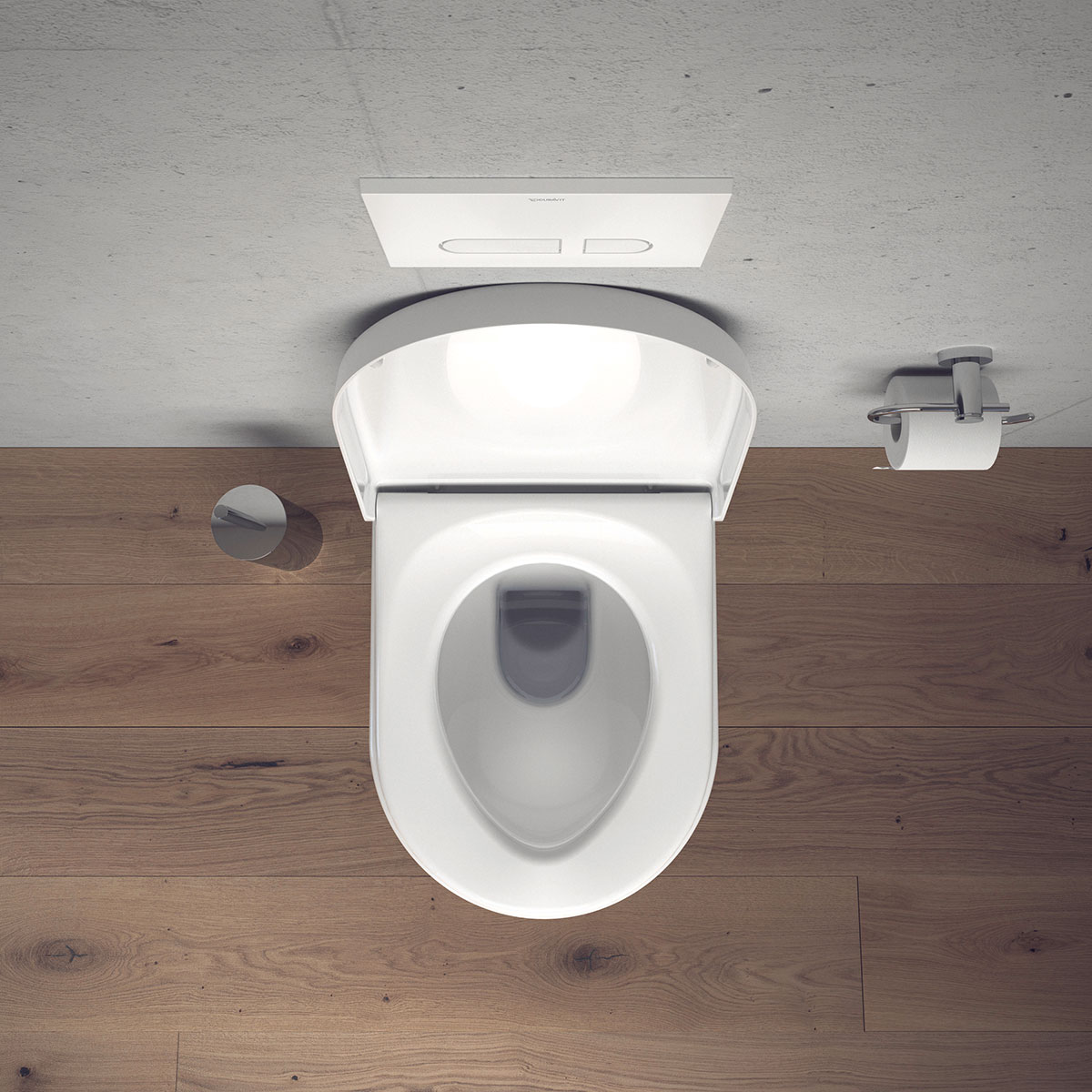 Vägghängd Toalettstol Duravit Starck 3 Rimless