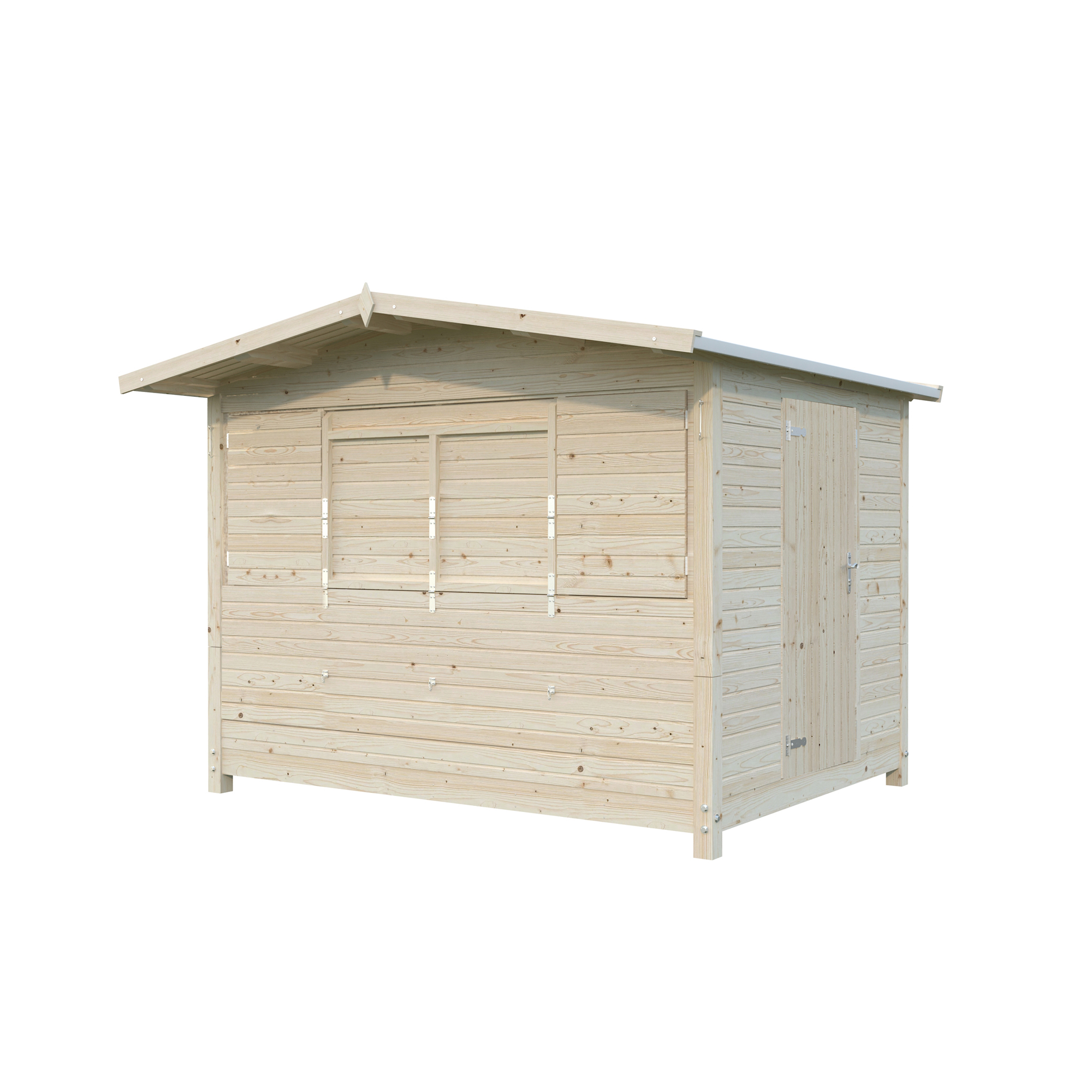 Marian 6,2 m2 - Folding kiosk NO Obehandlad