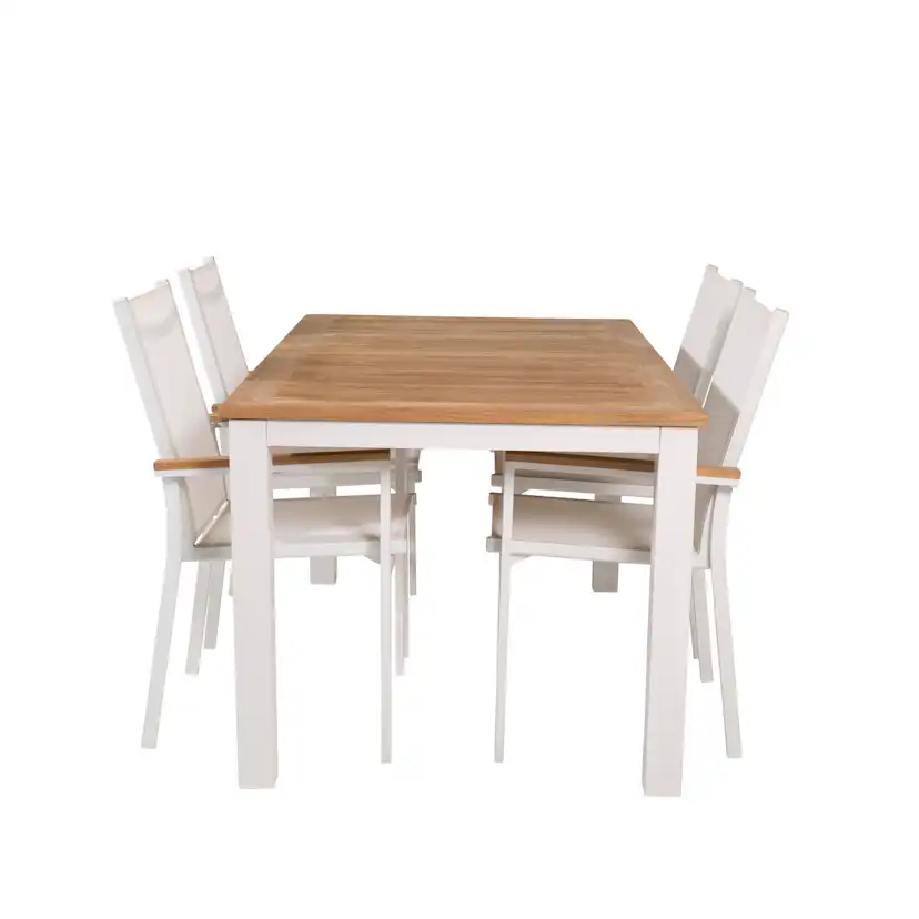 Matgrupp Venture Home Perla 152/210 med 4 Thea Matstolar
