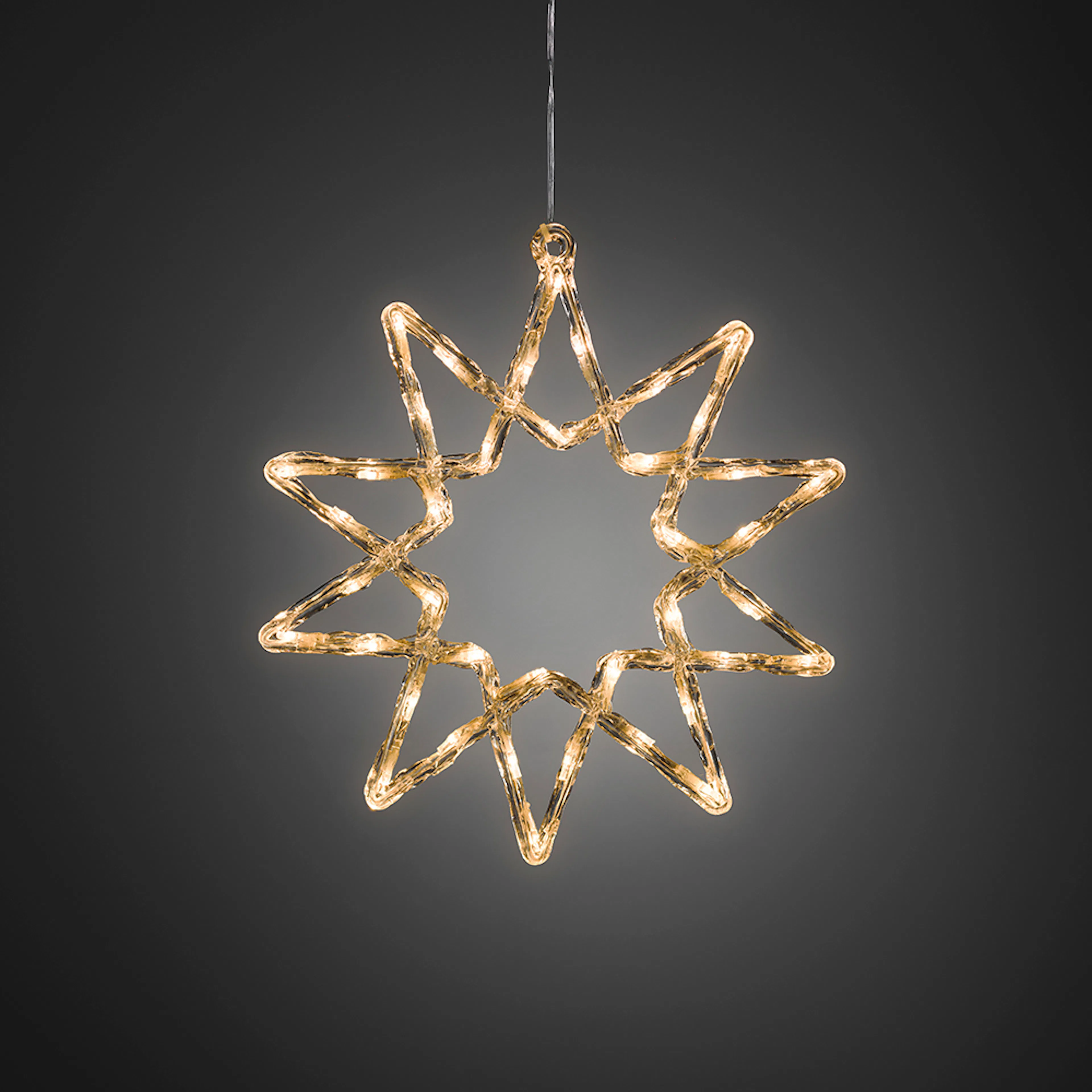 Dekorationsbelysning Gnosjö Konstsmide Stjärna 40 st LED