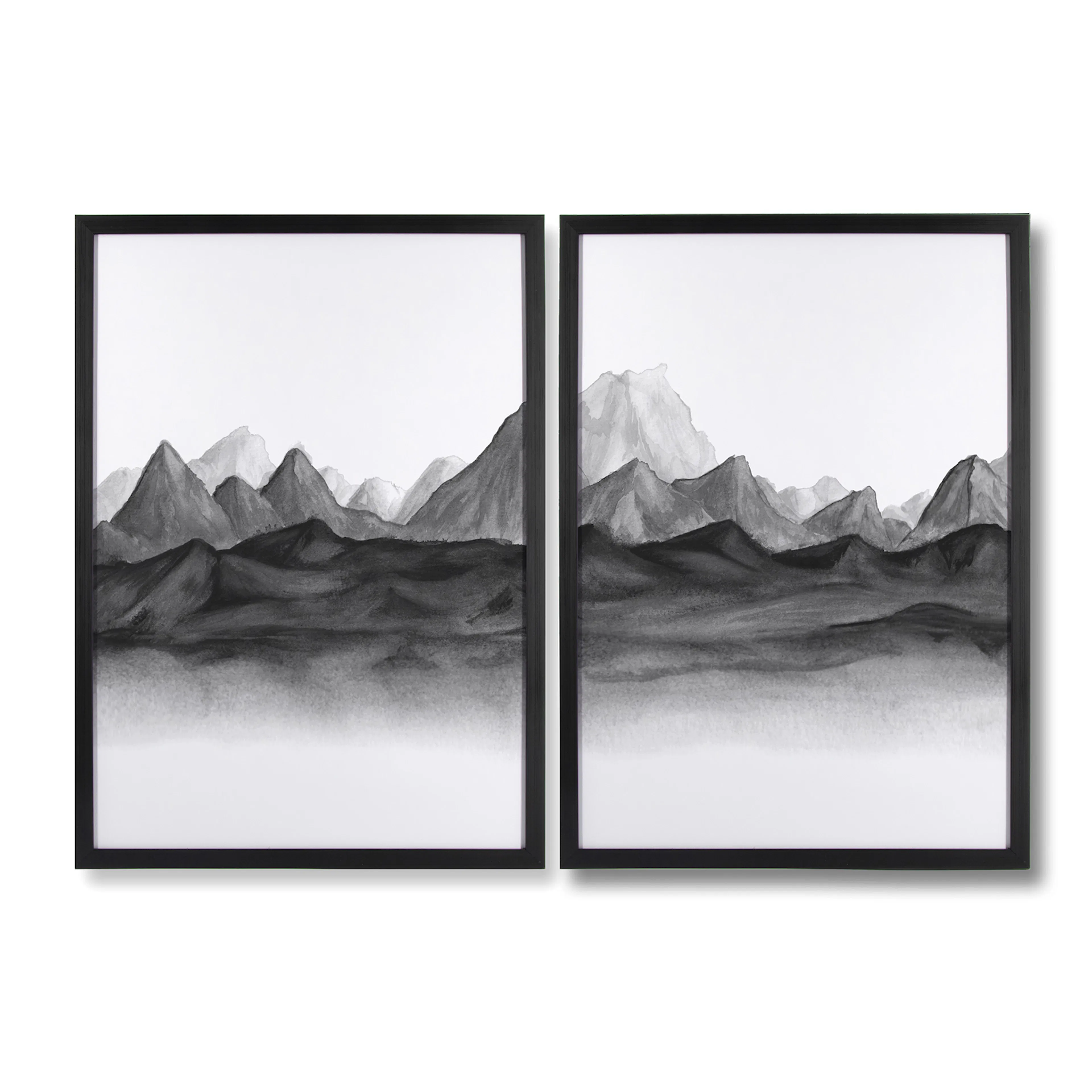 Tavlor Art for the Home Akvarell Landskap Set