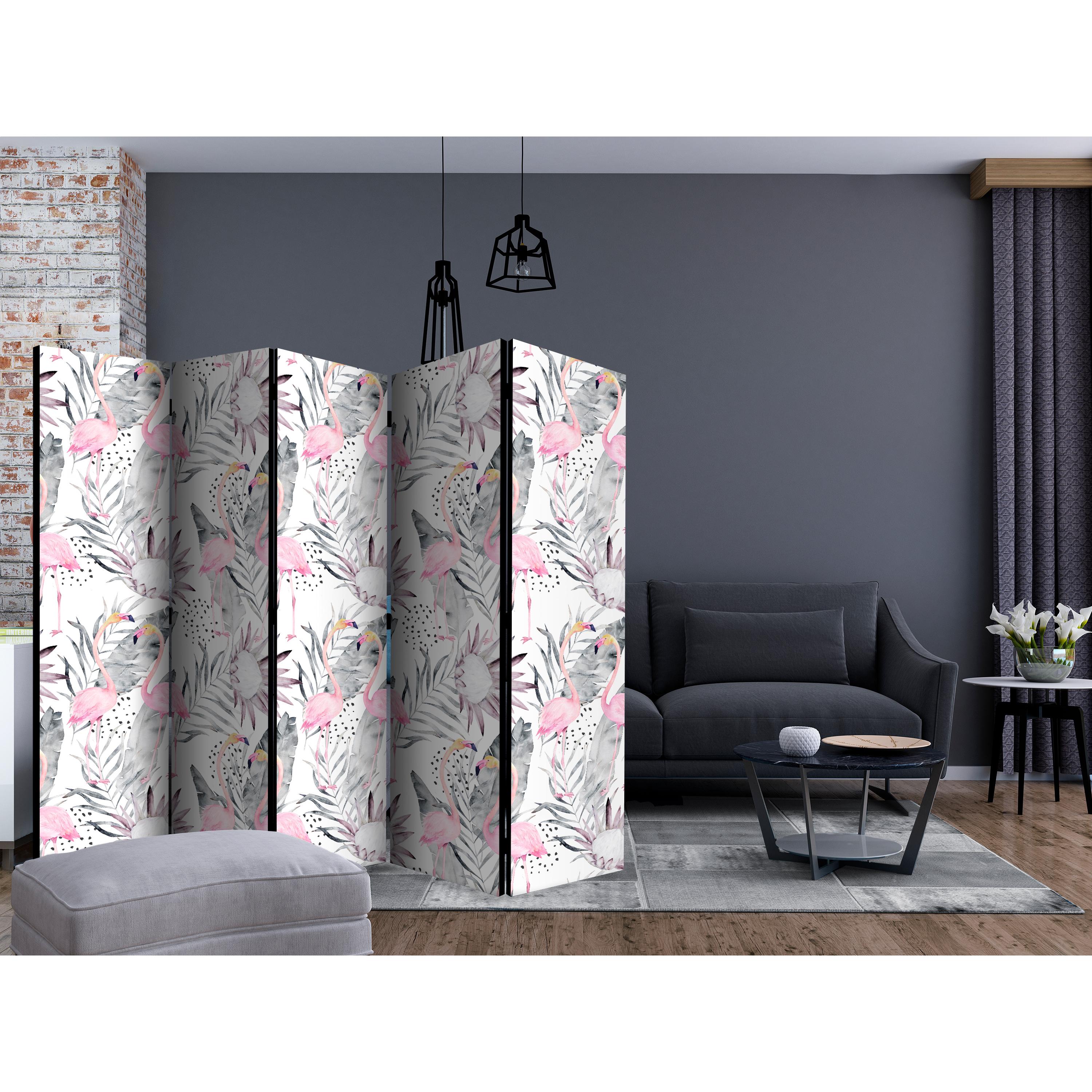 Rumsavdelare Arkiio Flamingos and Twigs II 225x172 cm