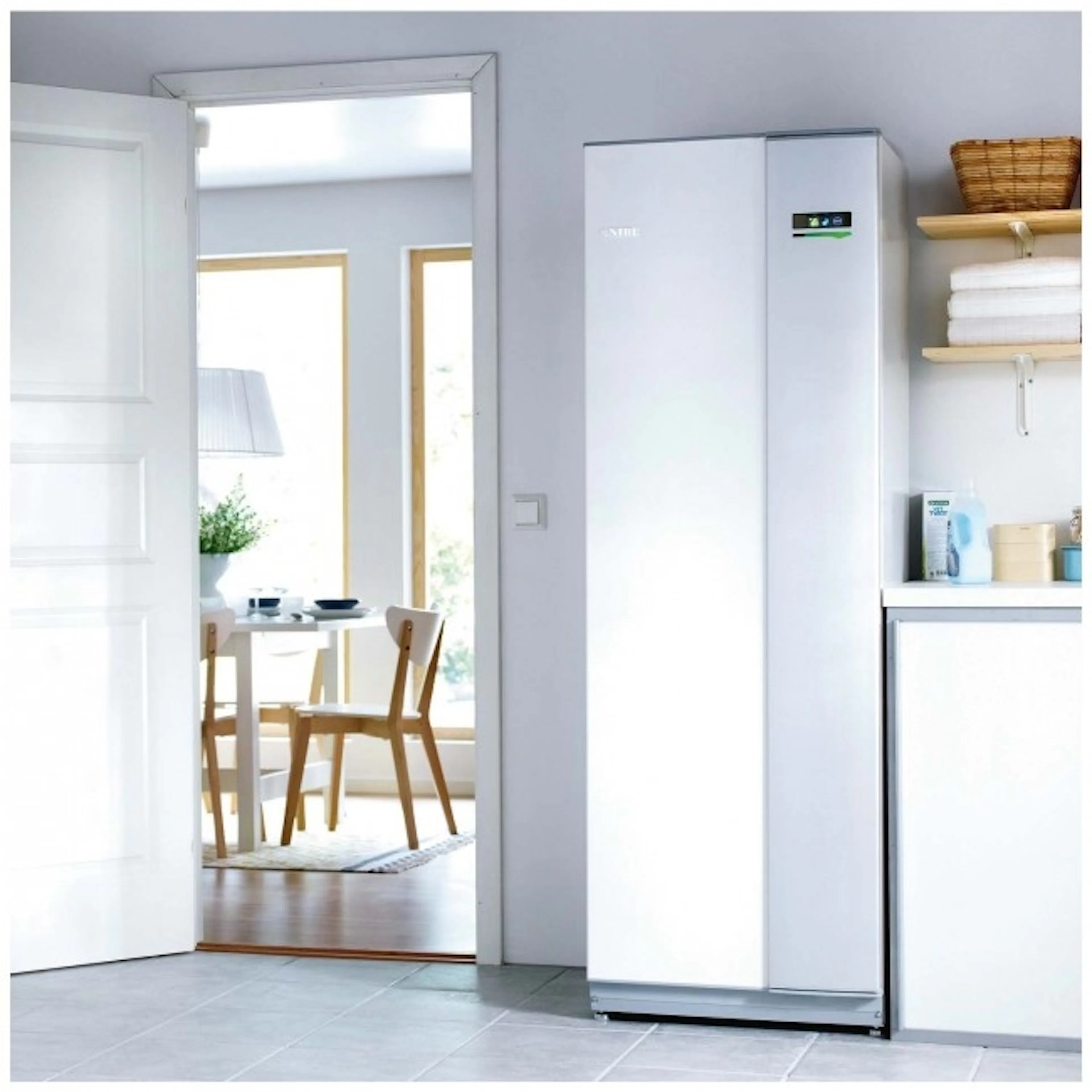 NIBE F1245 8kW E 8kW E, Emaljerad
