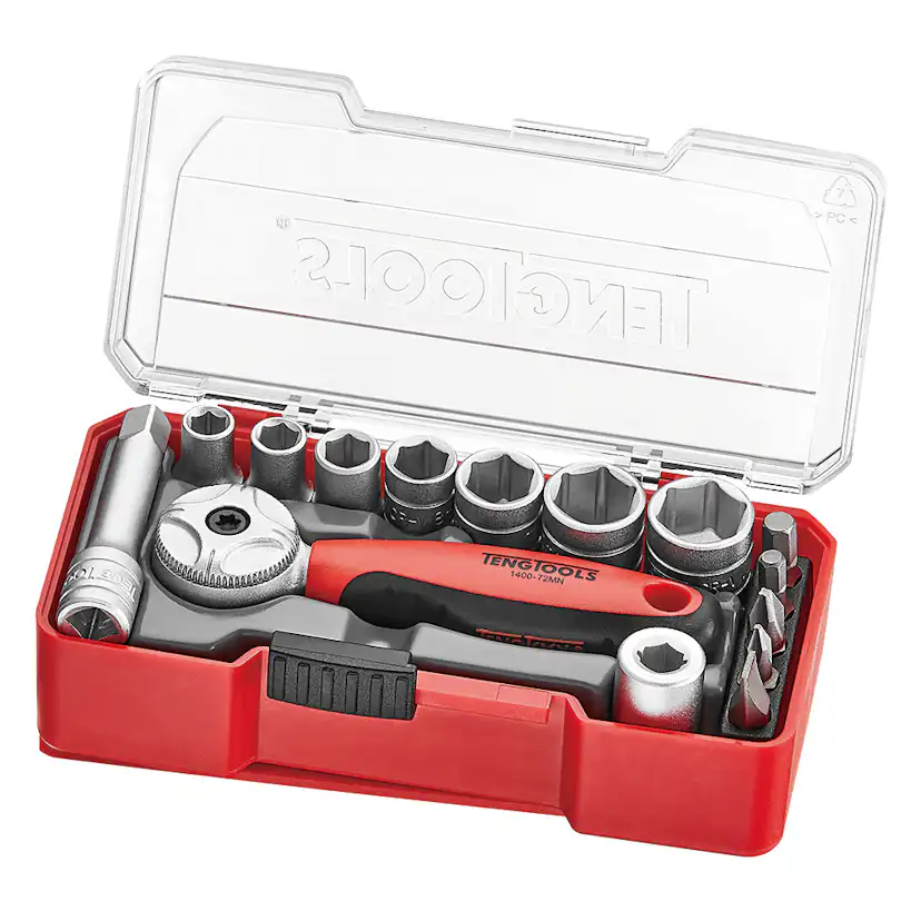 Hylsnyckelsats Teng Tools TJ1415 15-delar