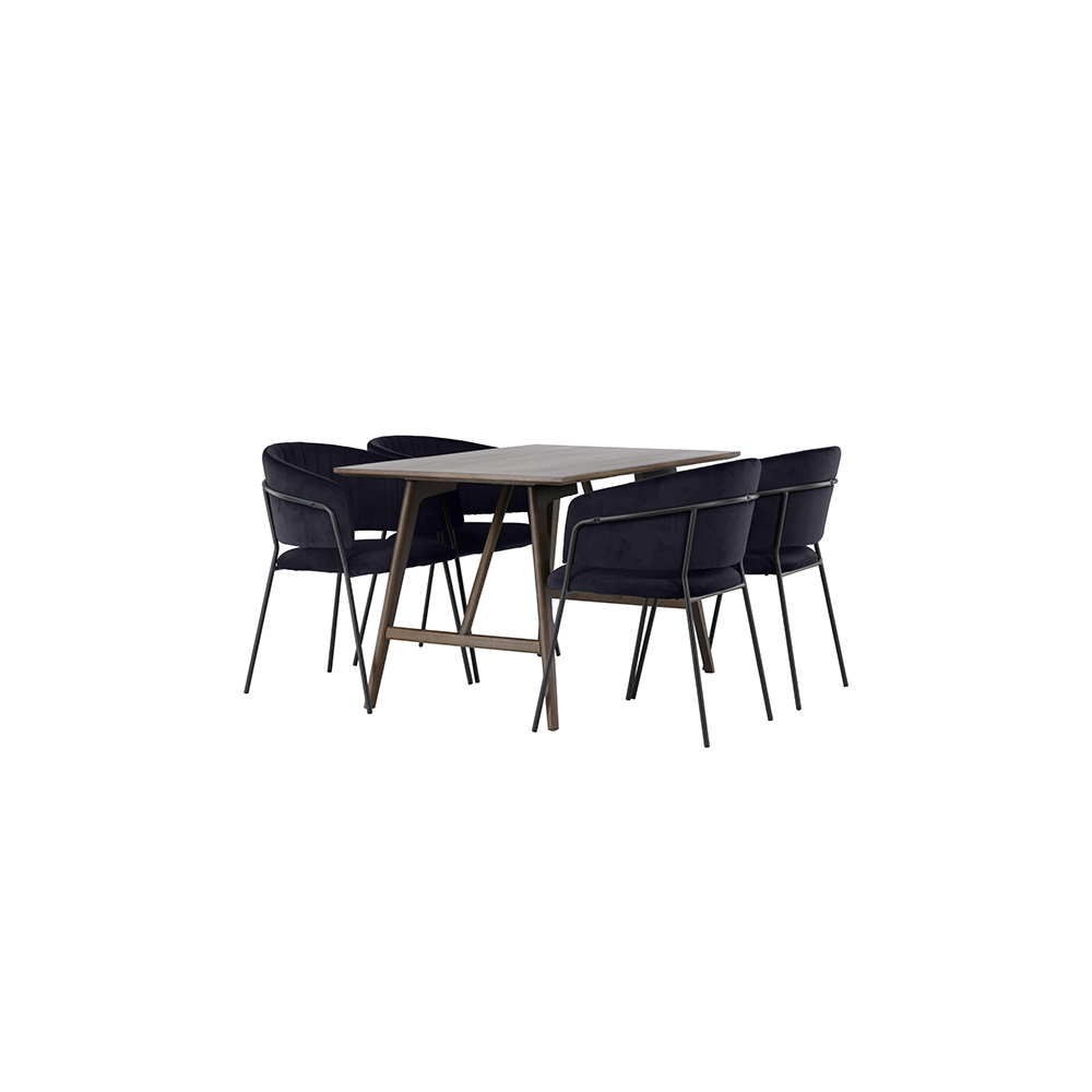 Matgrupp Venture Home Kaseidon med 4 st Selma stolar