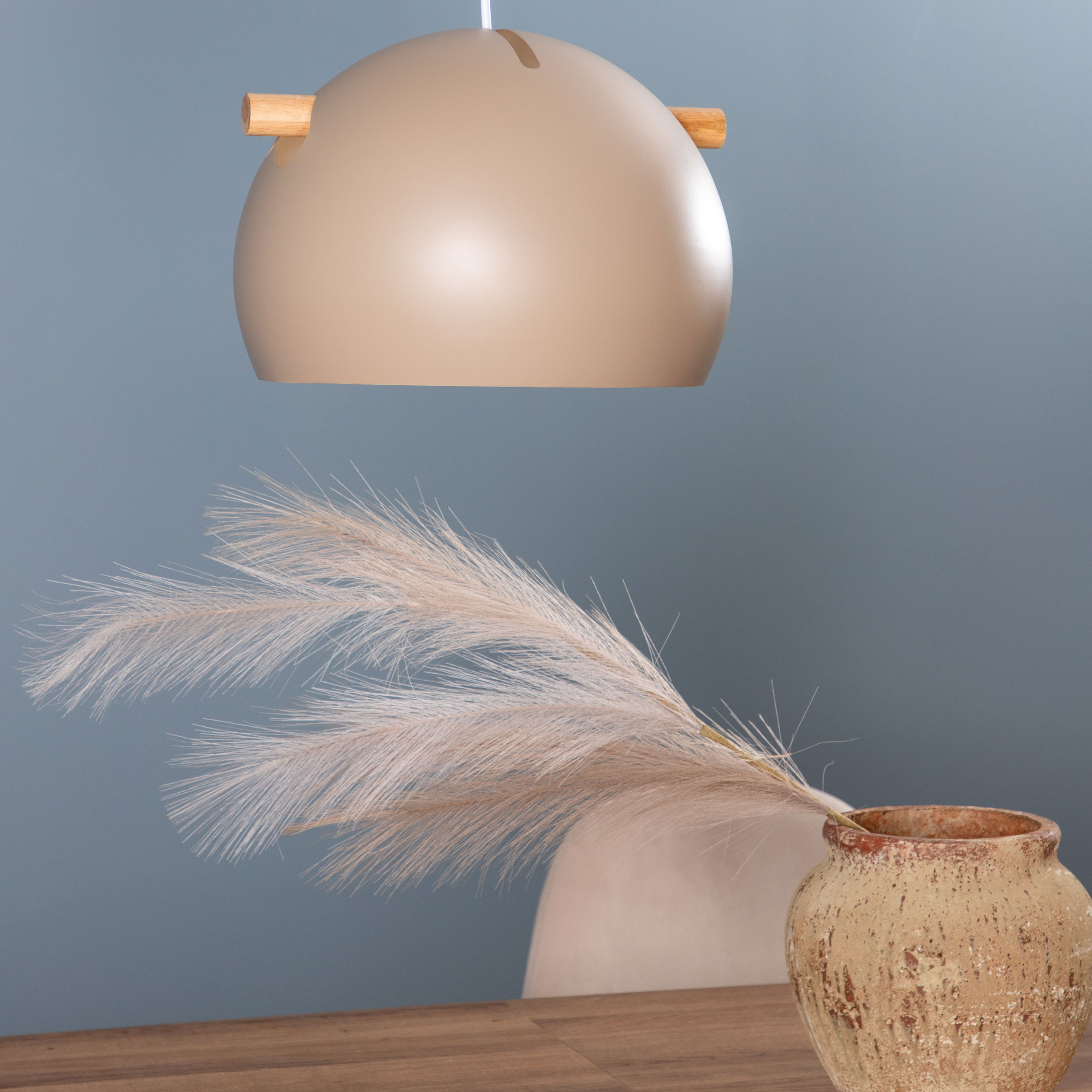 Taklampa Venture Home Todd Beige 1L