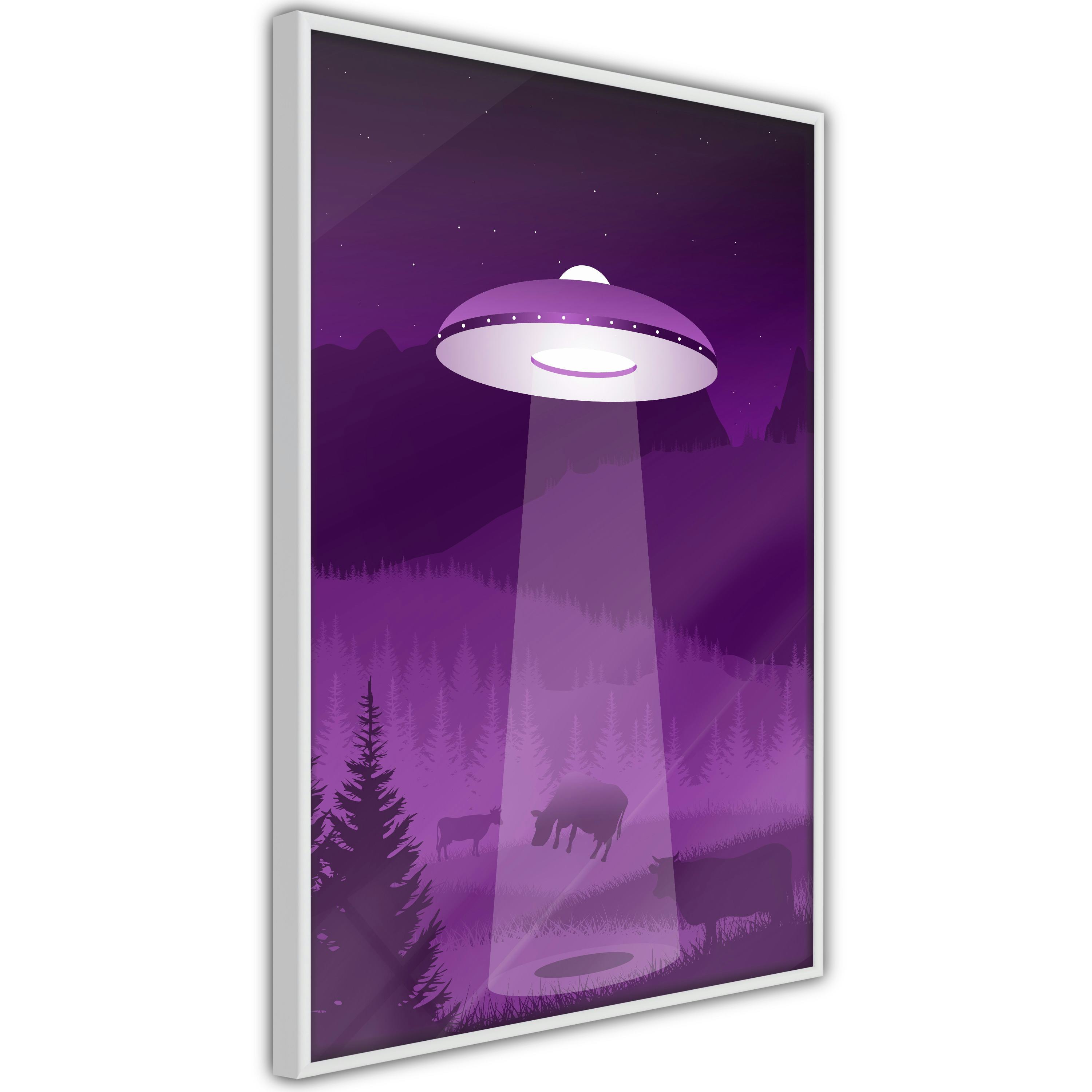 Poster Artgeist Affisch Ufo