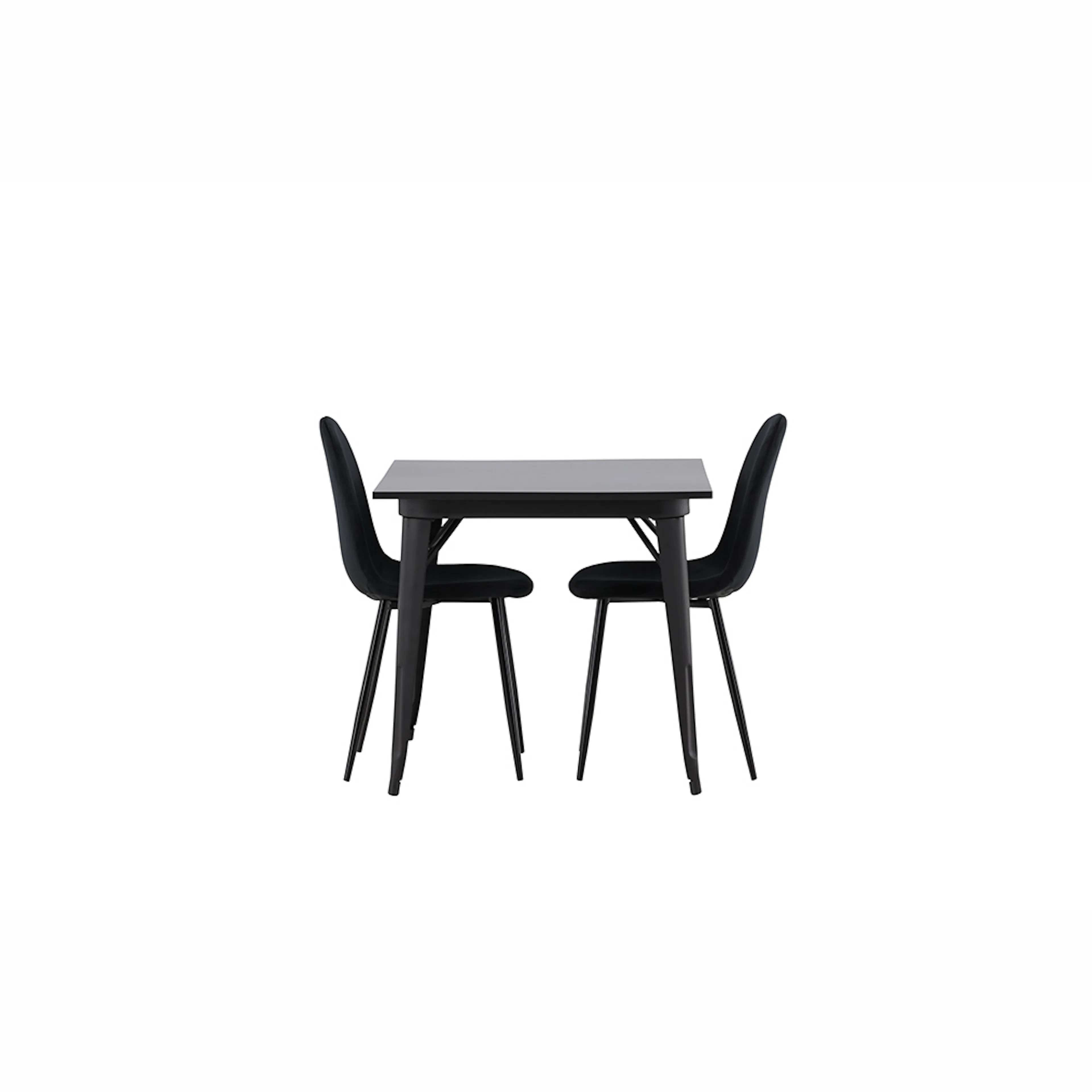 Matgrupp Venture Home Tempe med 2 Polar Stolar Sammet