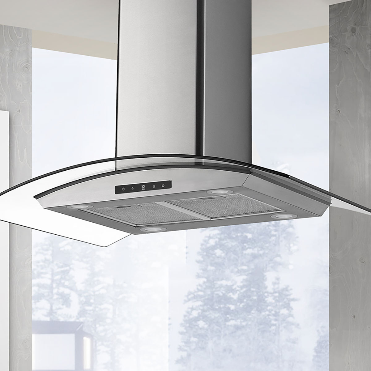 Köksfläkt Thermex Derby II Frihängande