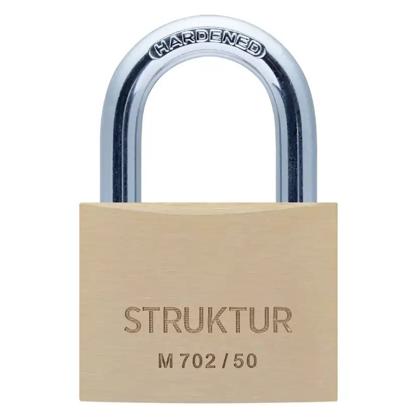 Hänglås Millers Mässing M 702/50