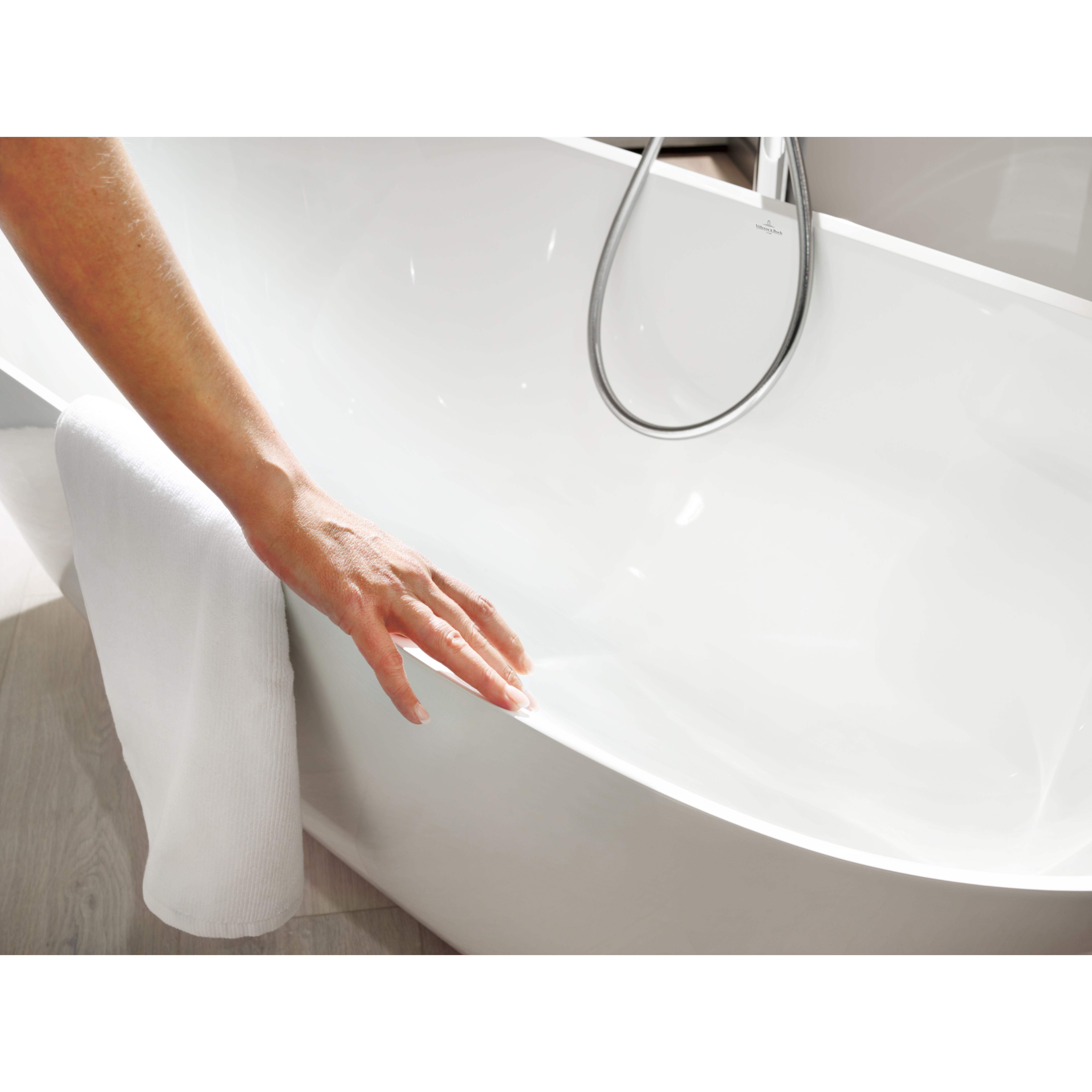 Badkar Villeroy & Boch Theano UBQ155ANH7F200V-01 Vit Alpin, L: 1550 mm