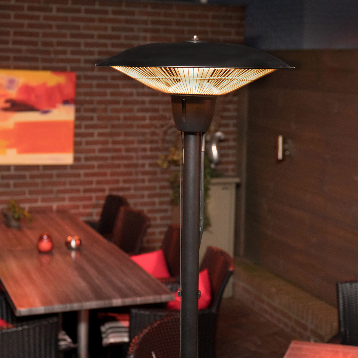 Terrassvärmare SunRed Barcelona BAR-1500S