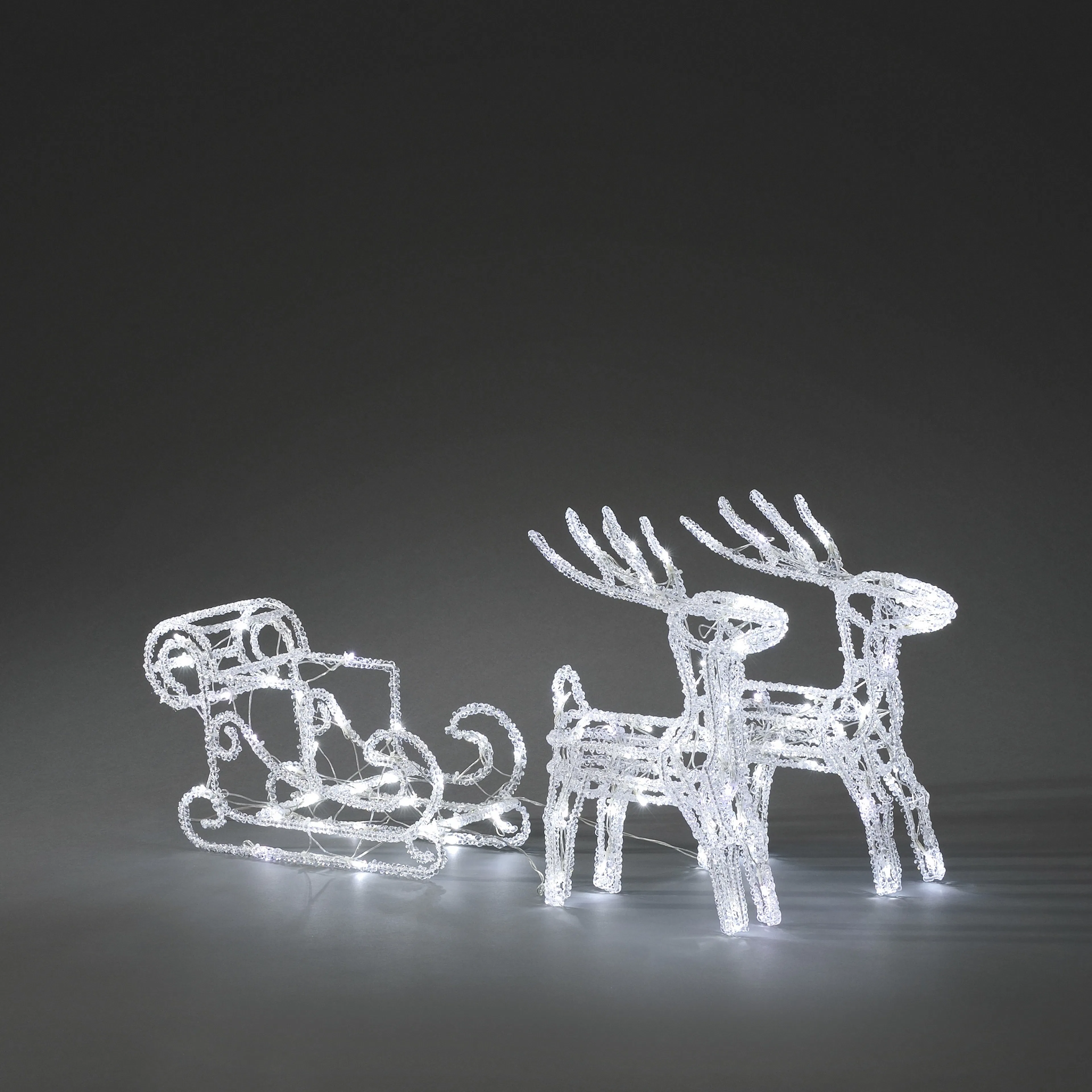 Dekorationsbelysning Gnosjö Konstsmide Ren & Släde