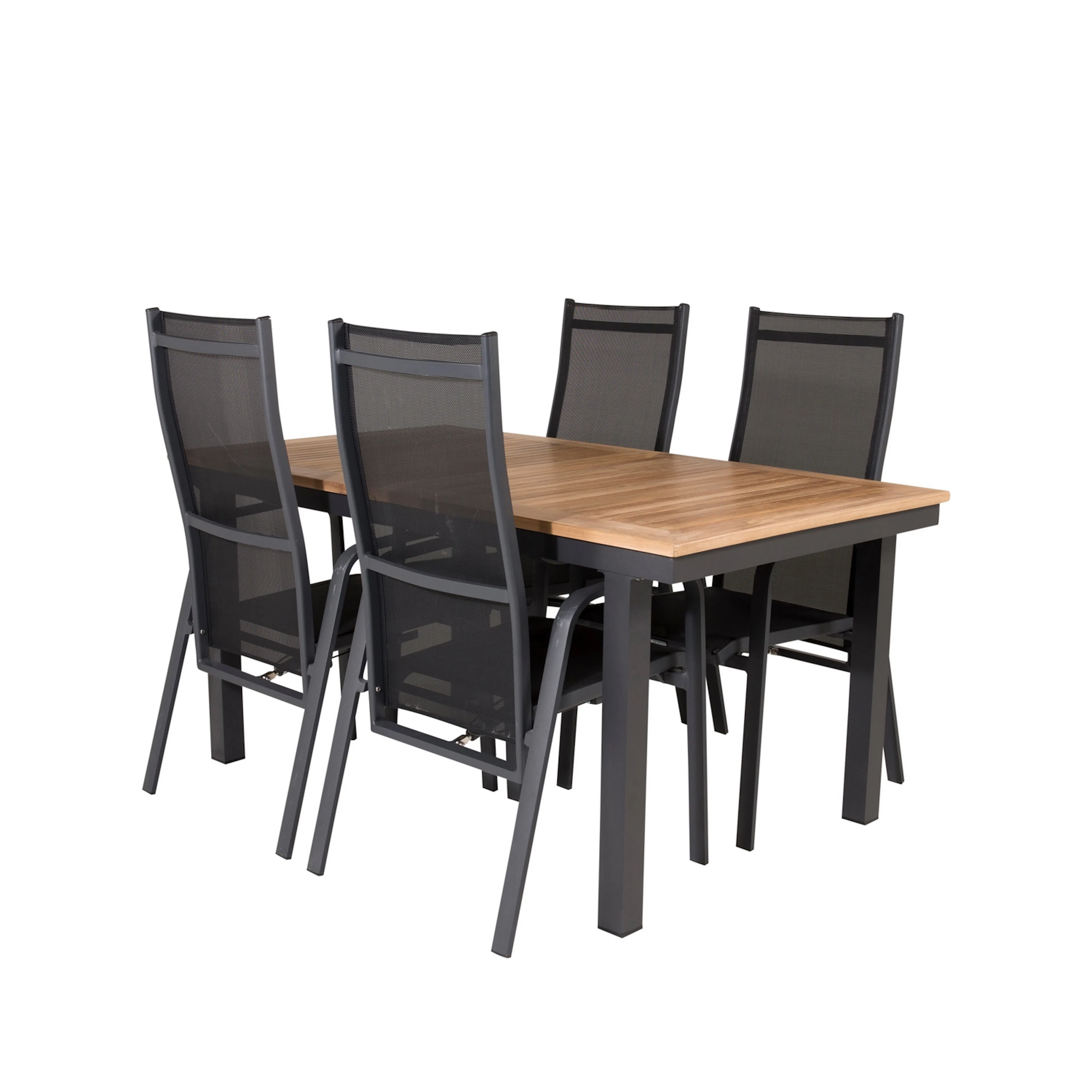 Matgrupp Venture Home Perla 160/240 med 4 Copacabana Stolar