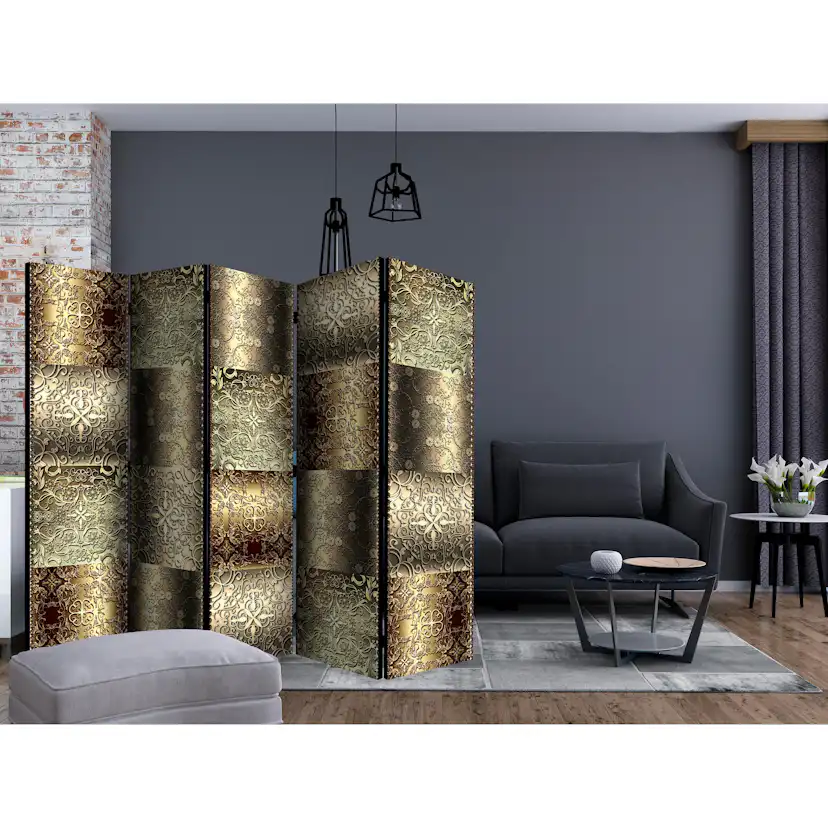 Rumsavdelare Arkiio Metal Plates II 225x172 cm