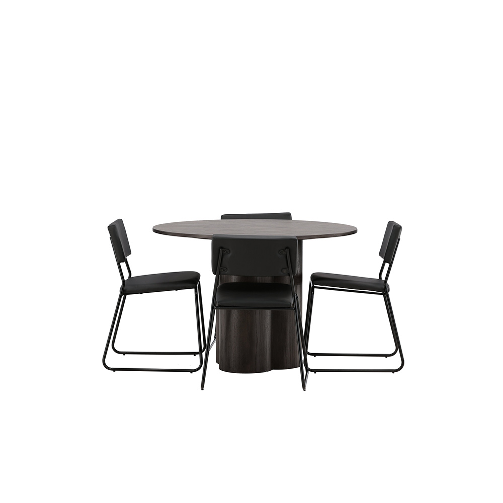 Matgrupp Venture Home Olivia med 4 Kenth Stolar