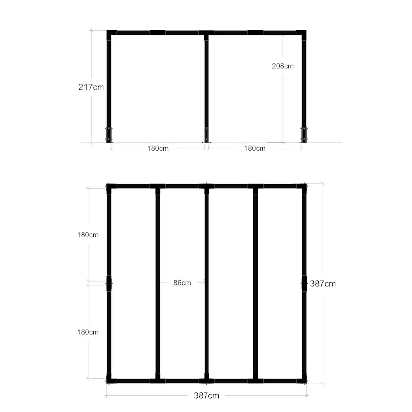 Pergola PLUS Cubic