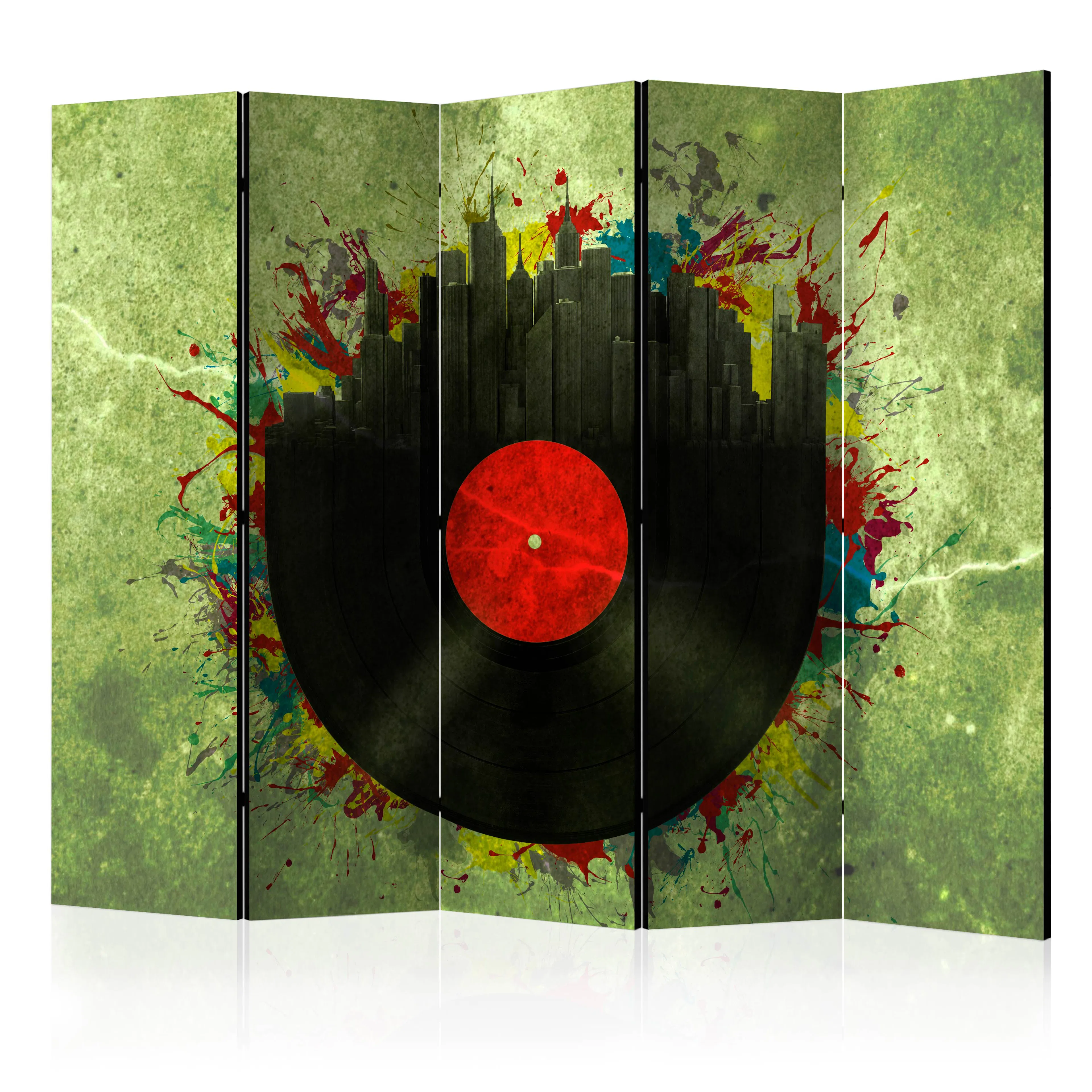 Rumsavdelare Arkiio Colorful Melodies of the city II 225x172 cm