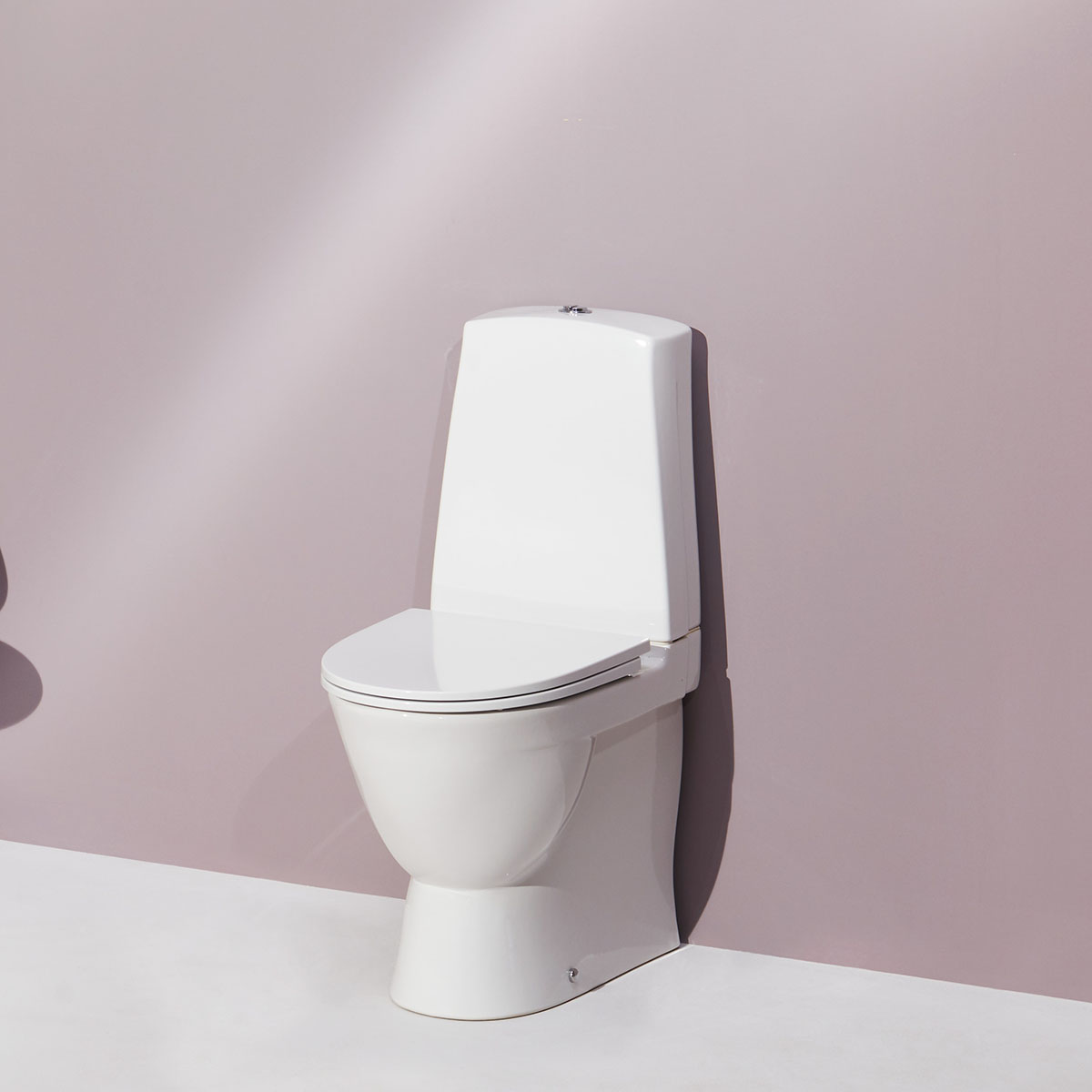 Toalettstol Laufen Pro N 828969 Rimless P-lås för Limning exkl Sits