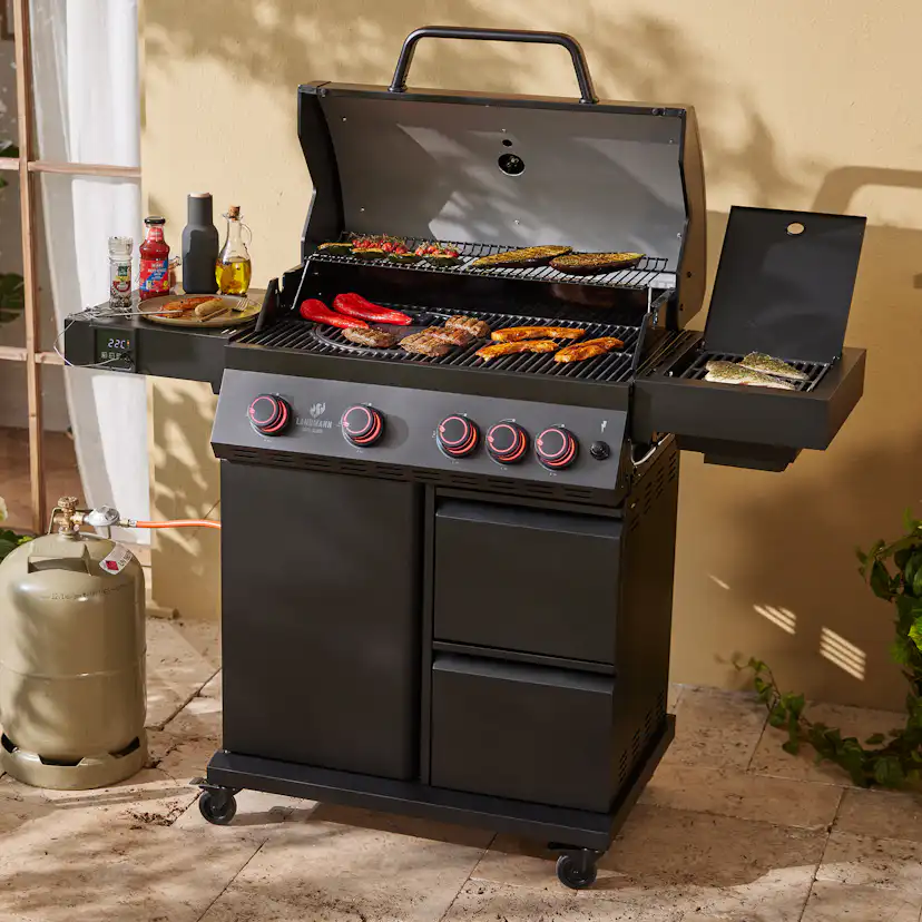 Gasolgrill Landmann Cool Black MaxX 4.1