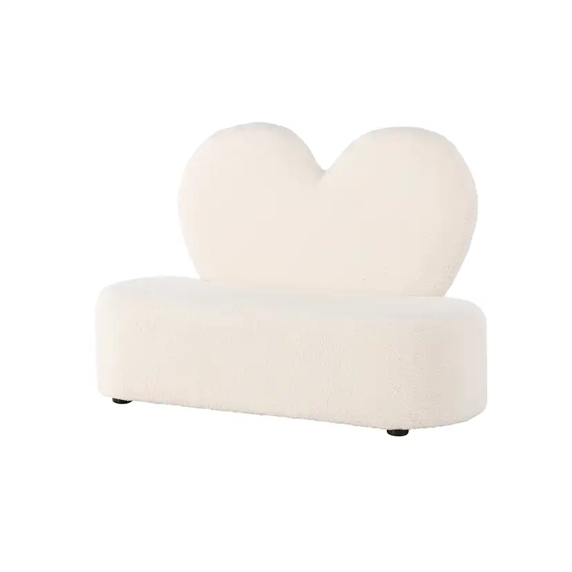 Barnfåtölj Venture Home Kids Flower Teddysoffa