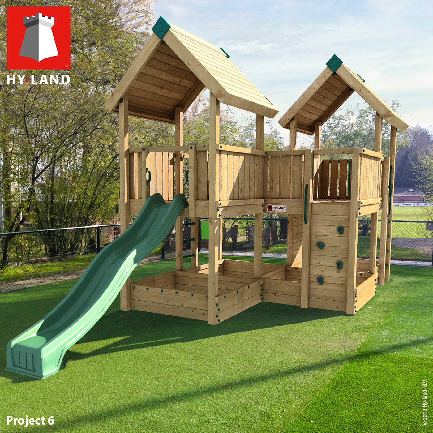 Klätterställning Hy-Land Projekt 6
