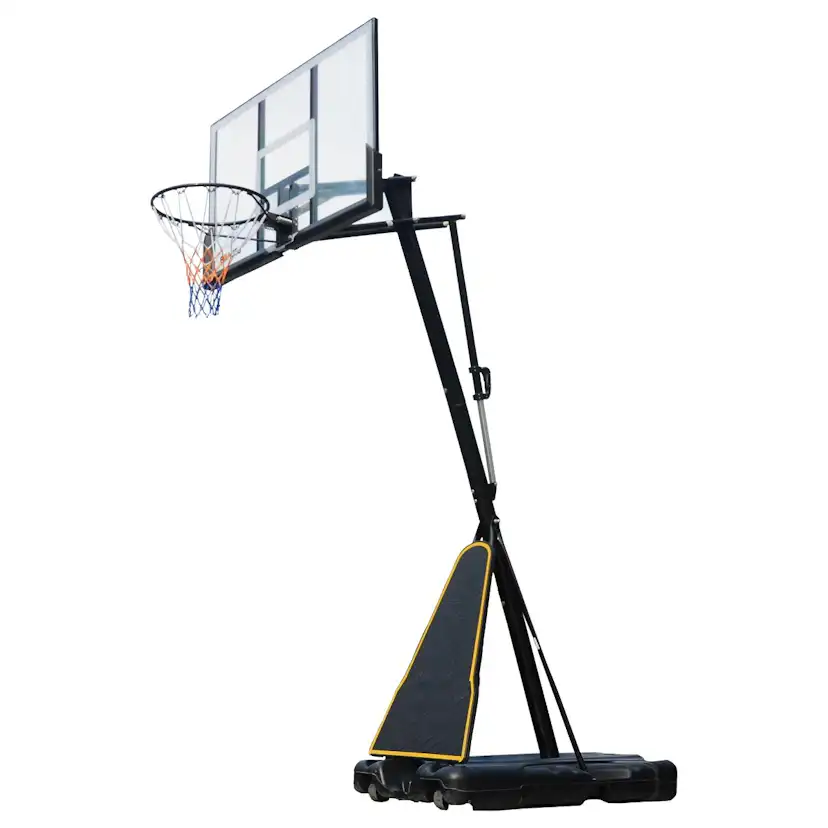 Basketställning ProSport Pro Justerbar Basketkorg med Hjul, 2,45-3,05 m