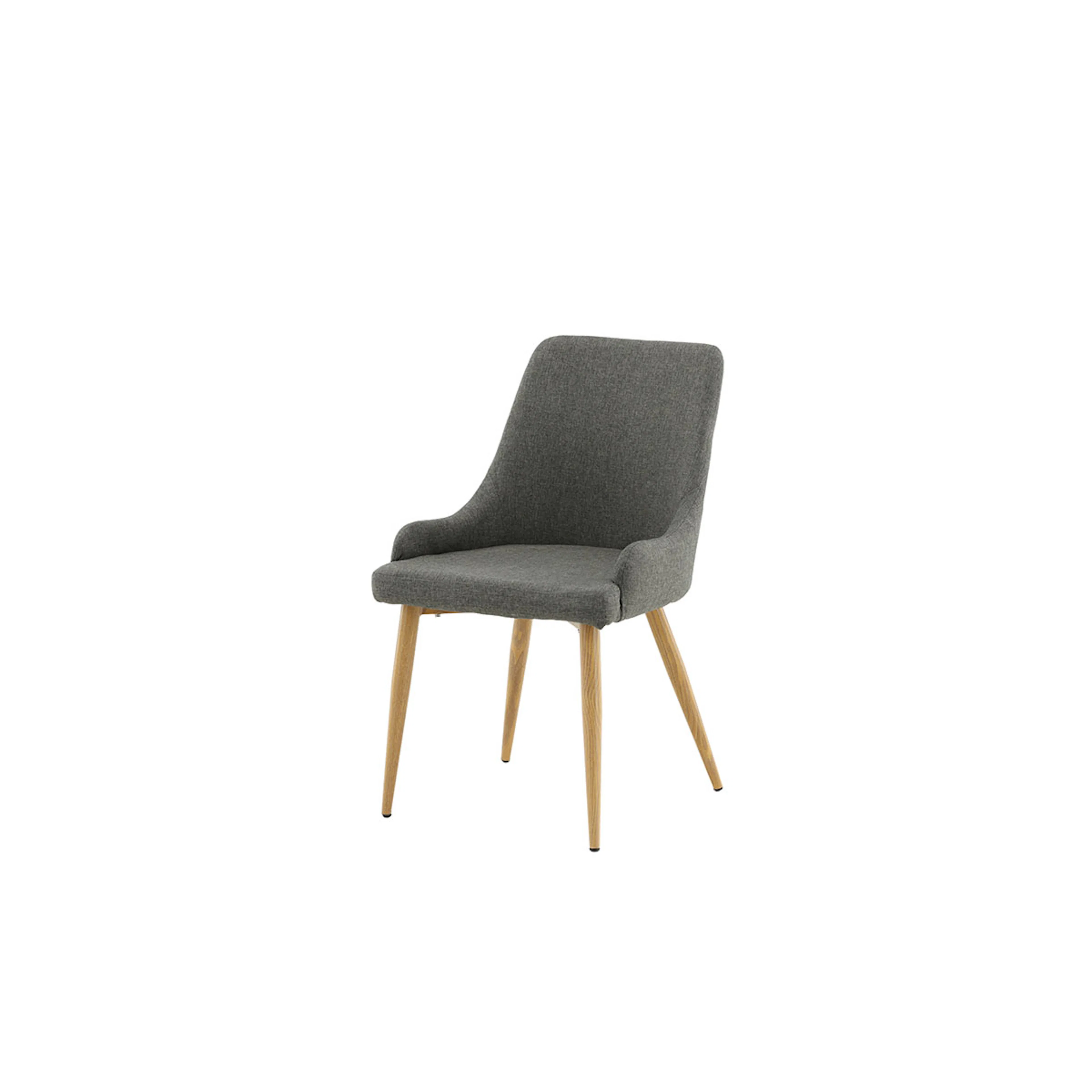 Plaza - Dining chair - Dark grey Grå/Trä