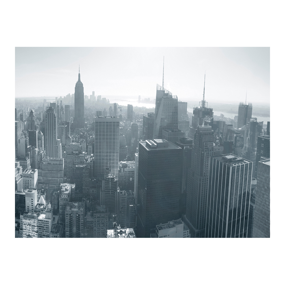 Fototapet Arkiio New Yorks Skyline Svart Och Vitt