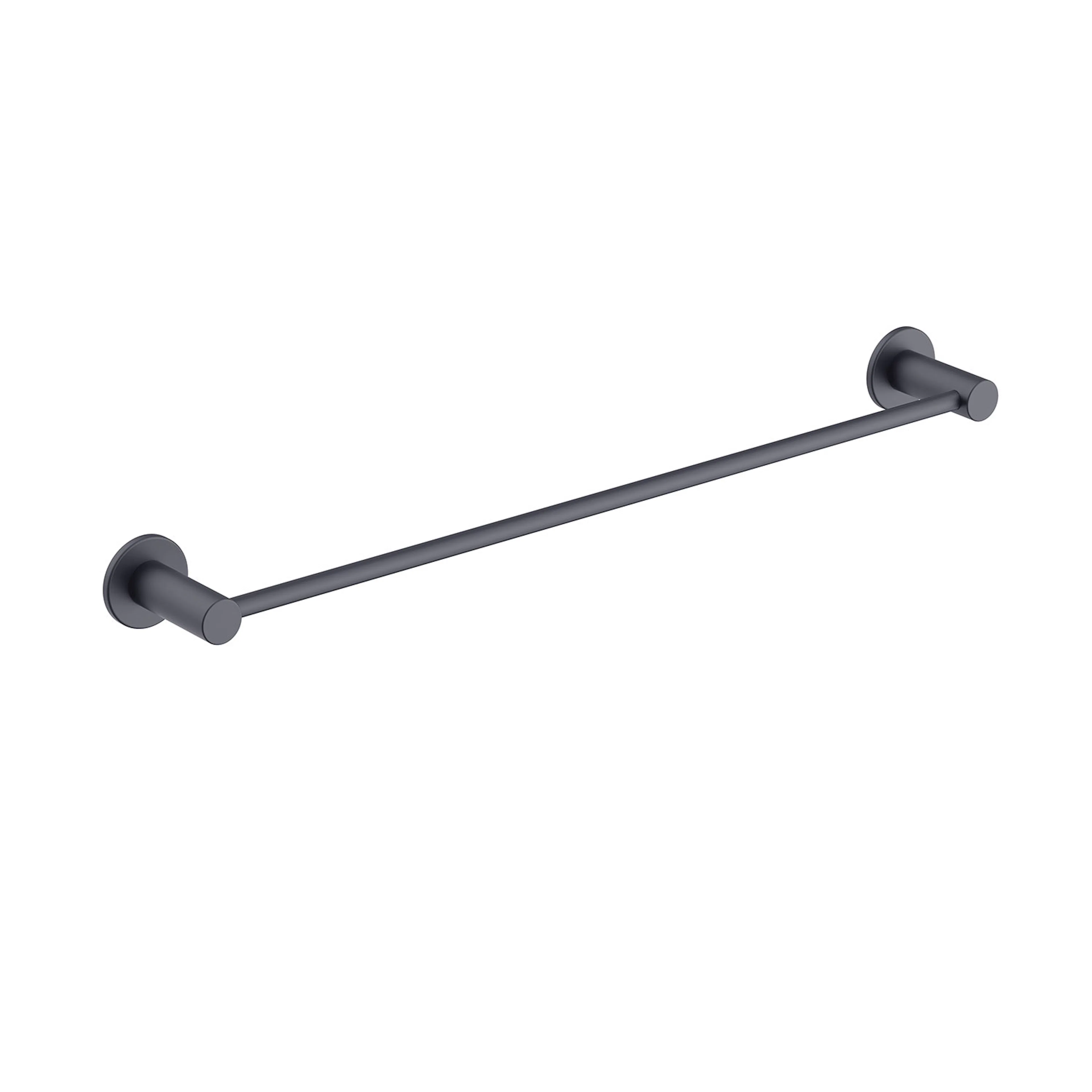 Handduksstång Bathlife Lättnad 60cm enkel Matt svart 60cm enkel Matt Svart