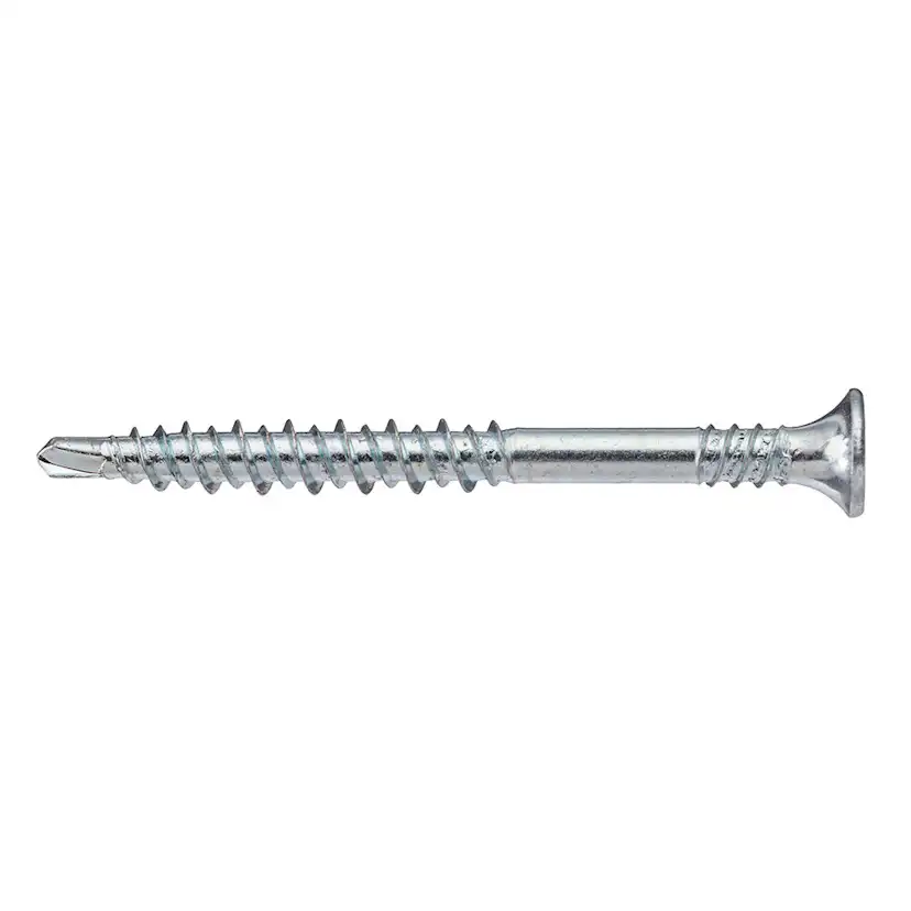 Universalskruv Västsvensk Byggskruv AB Topgrip För Trä- Stål & Förstärkningsregel Max 2 mm