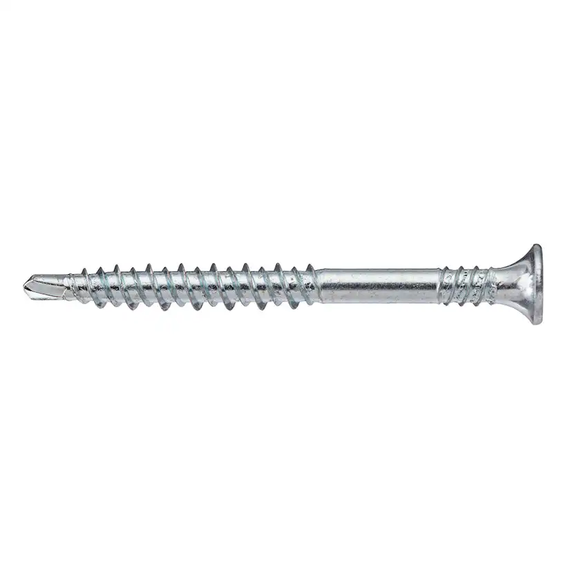 Universalskruv Västsvensk Byggskruv AB Topgrip För Trä- Stål & Förstärkningsregel Max 2 mm