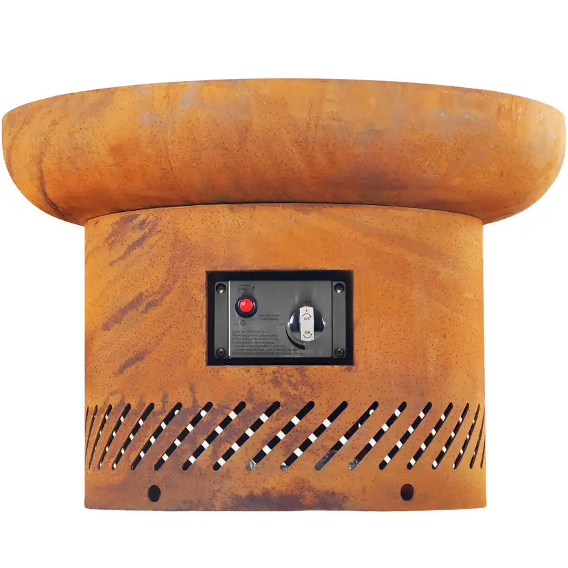 Eldstad Lyfco Cortenstål Gasoldriven Dorotea