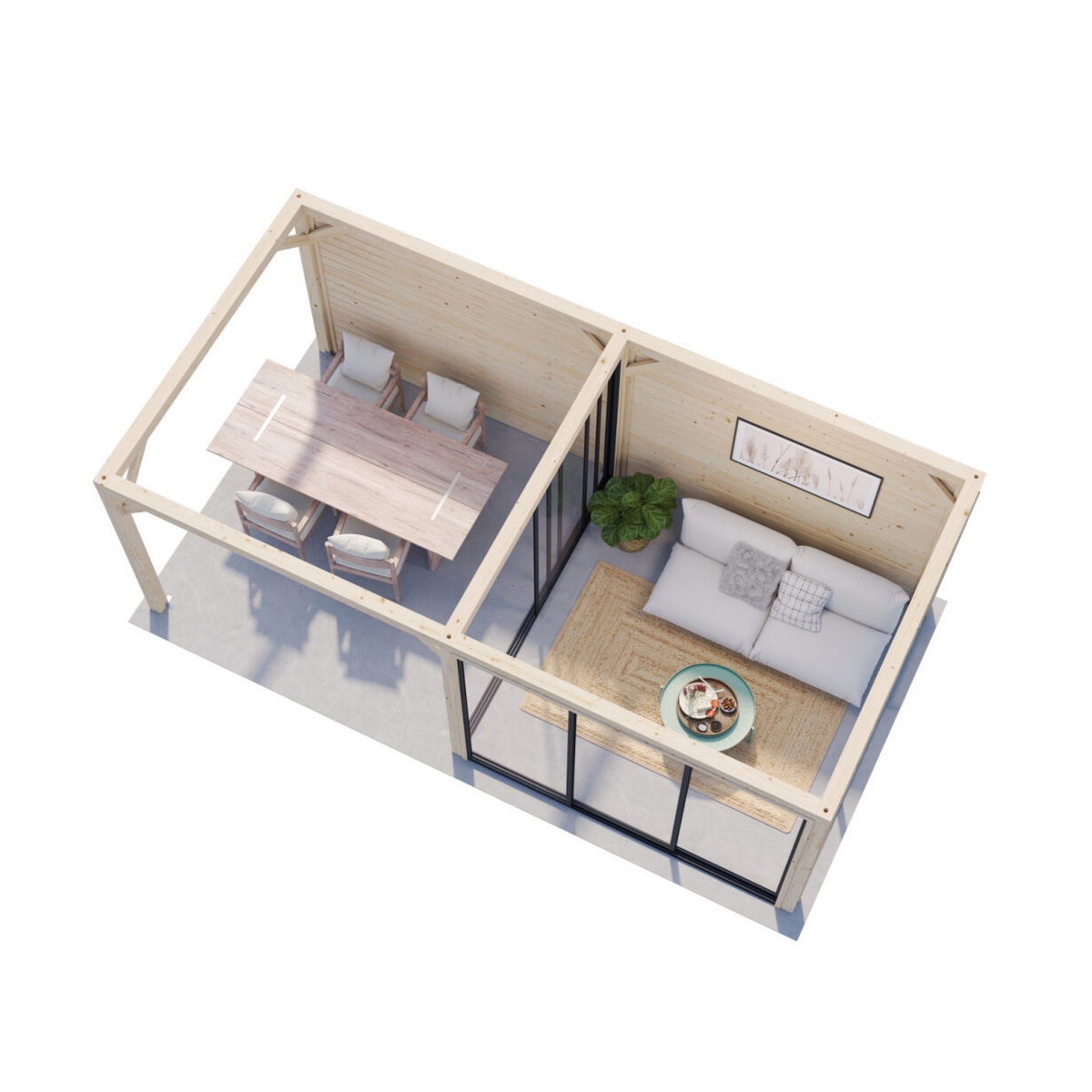 Uterum Palmako Lenna 16,6 m2 Set 406 Slide