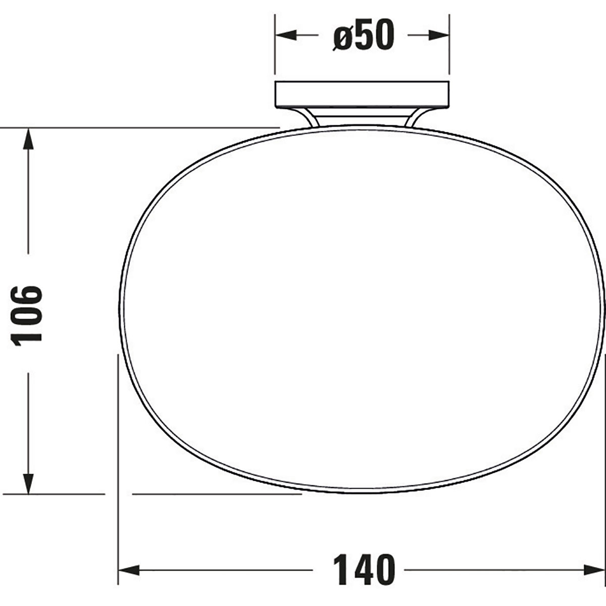 Tvålkopp Duravit Starck T 009933 Krom Krom