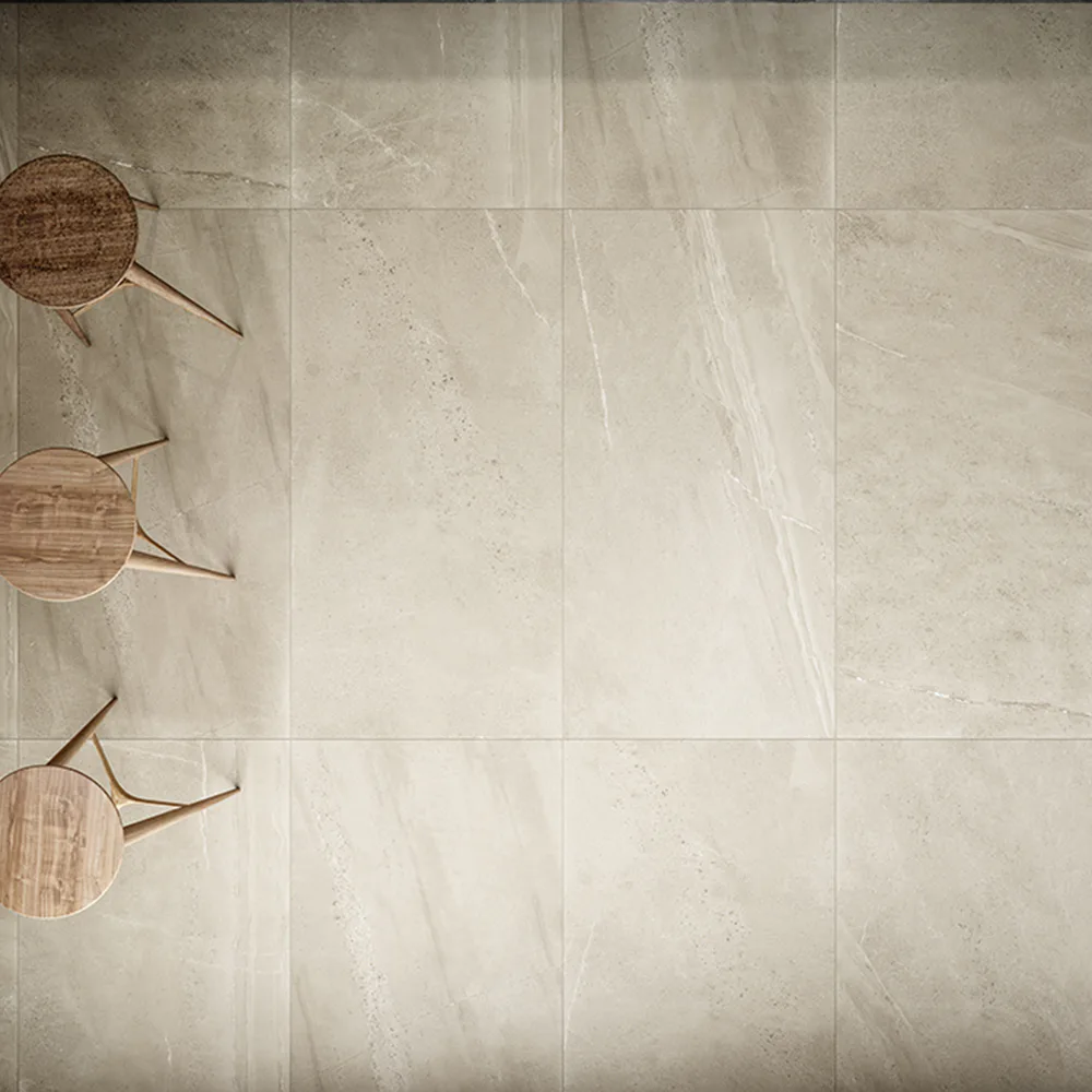 Klinker Coem Ceramiche Brit Stone Ivory Beige 15x15 cm Matt
