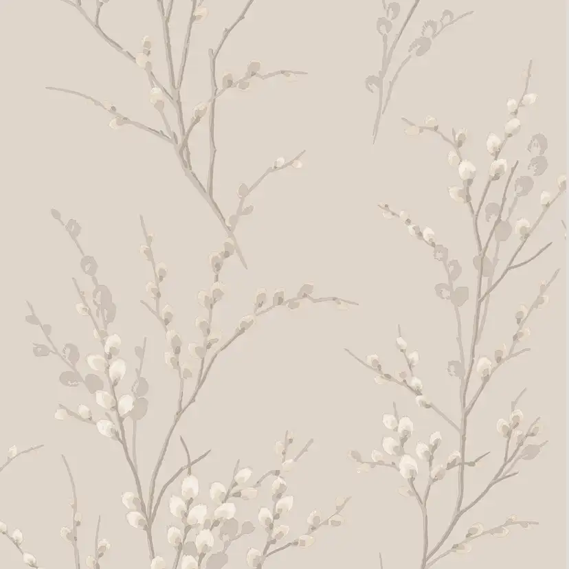 Tapet Laura Ashley Pussy Willow Dove Gra
