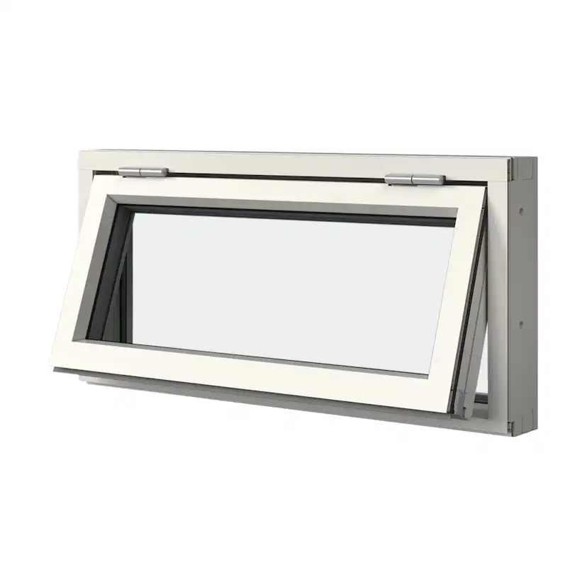 Överkantshängt Fönster Elitfönster 3-Glas Original Aluminium