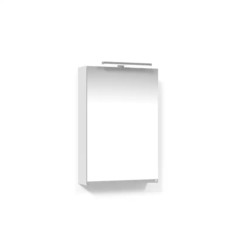 Spegelskåp Macro Design 450 Vit T-belysning LED