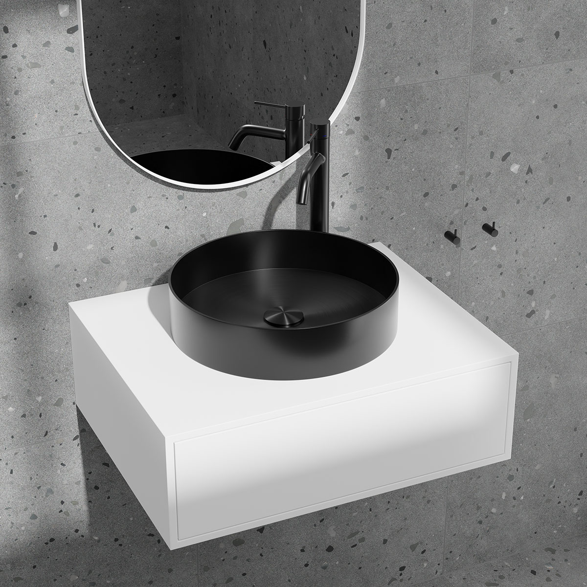 Tvättställ Scandtap Rare R Steel